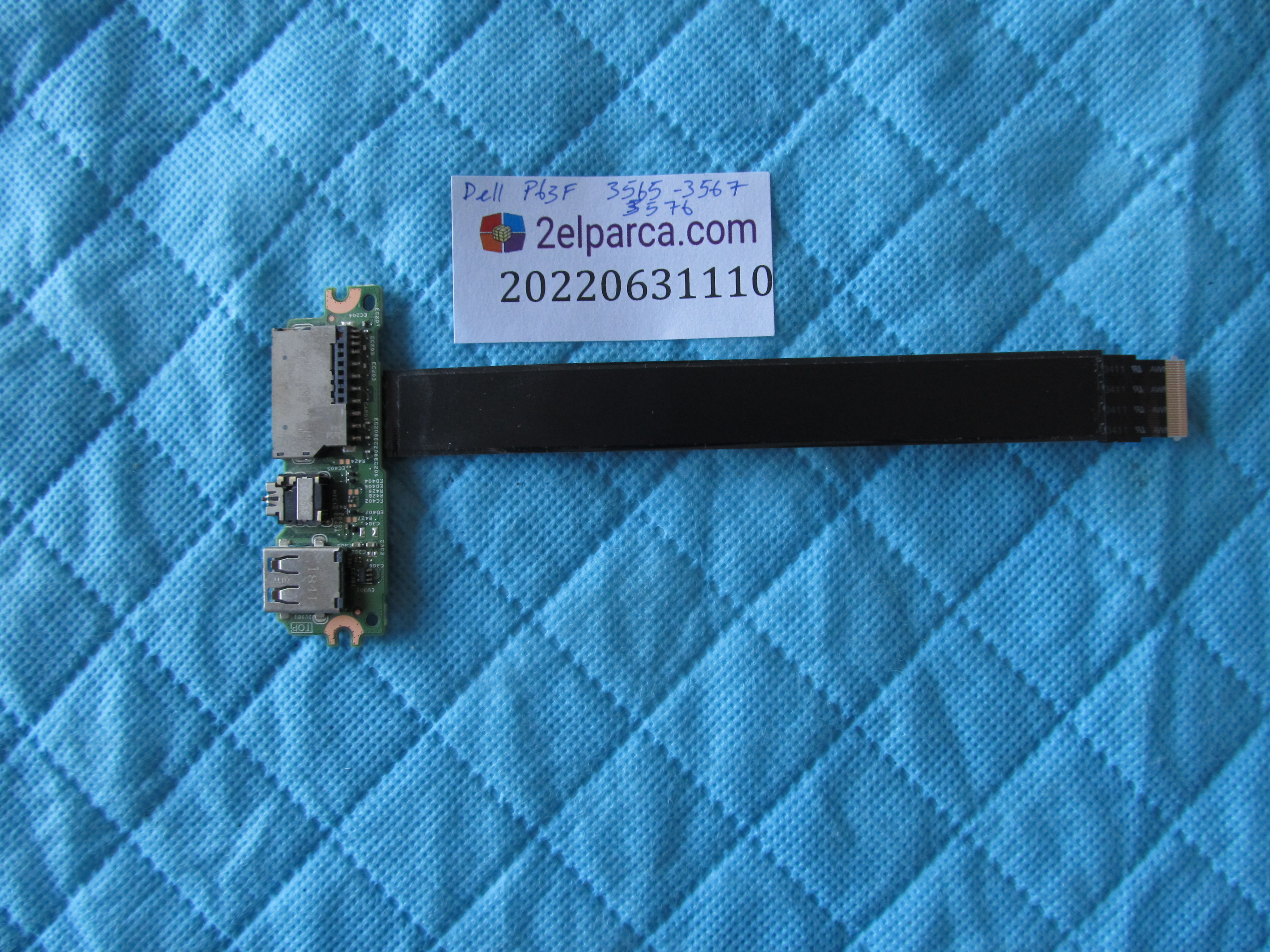 DELL Dell 15-3000 usb ve ses board flex orjinal ürün küçük görsel 2