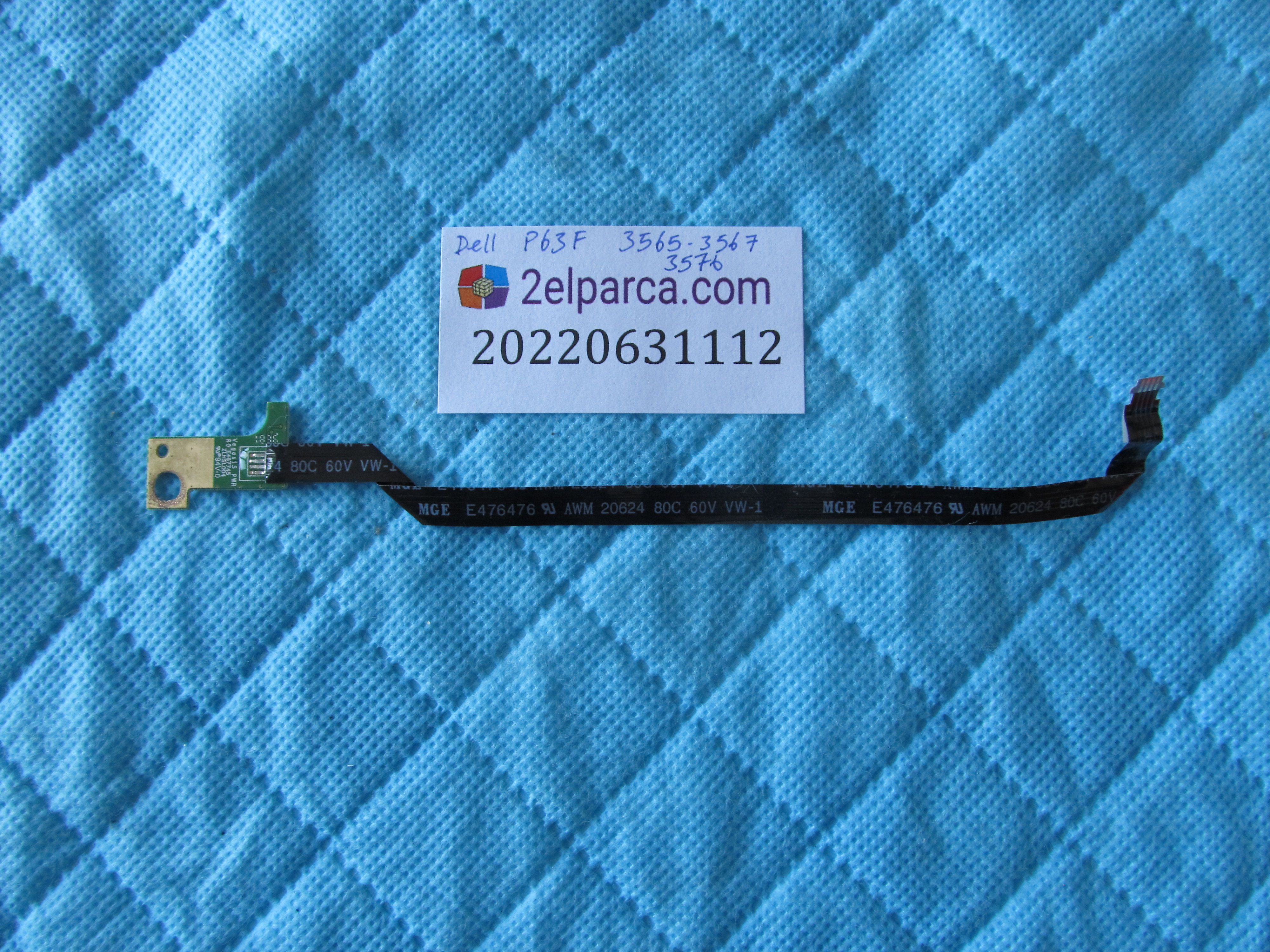 DELL Dell 15-3000 tetik karti flex (p63f) orjinal ürün küçük görsel 2