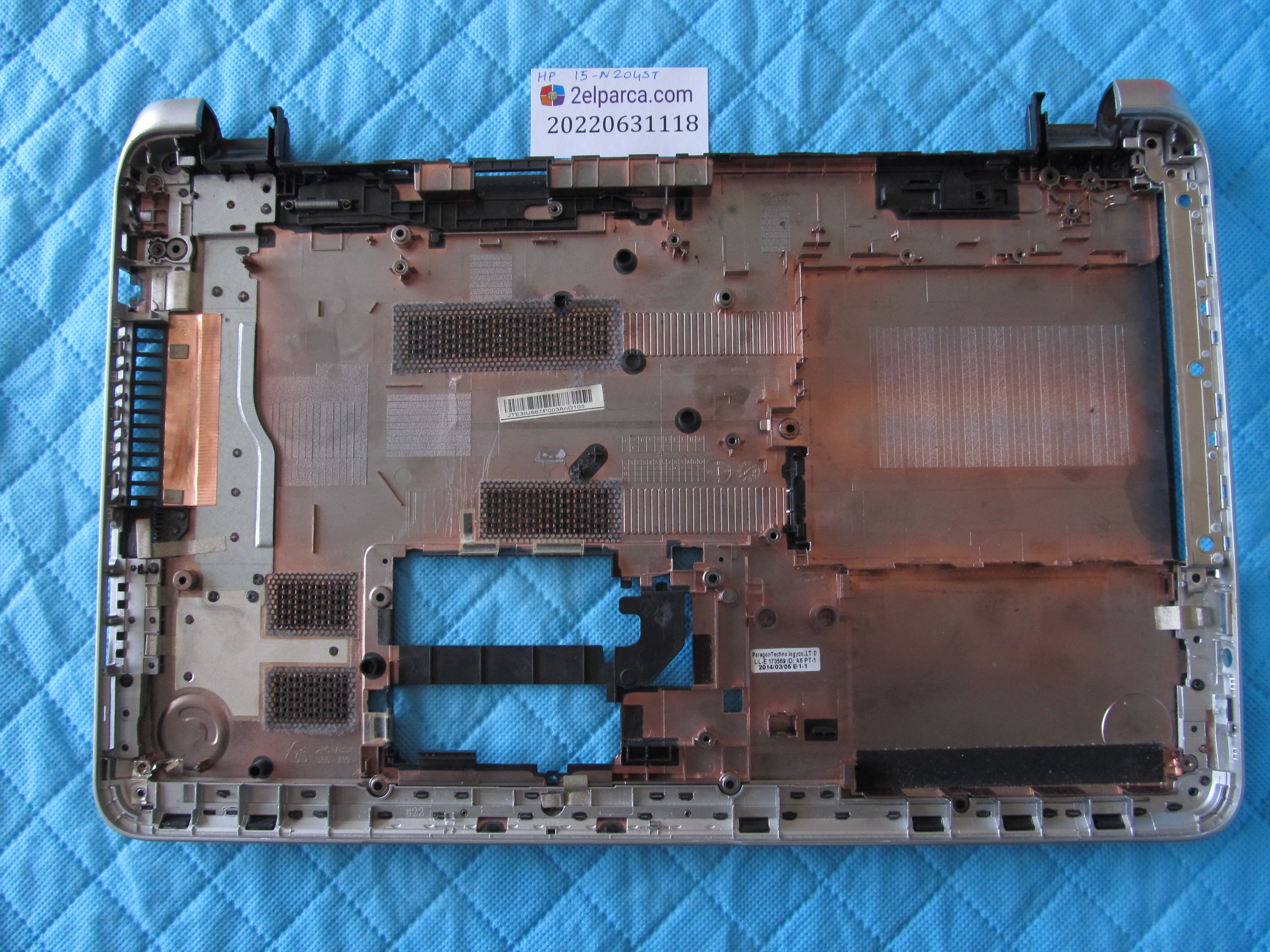 HP Hp 15-n240st alt kasa orjinal ürün küçük görsel 2