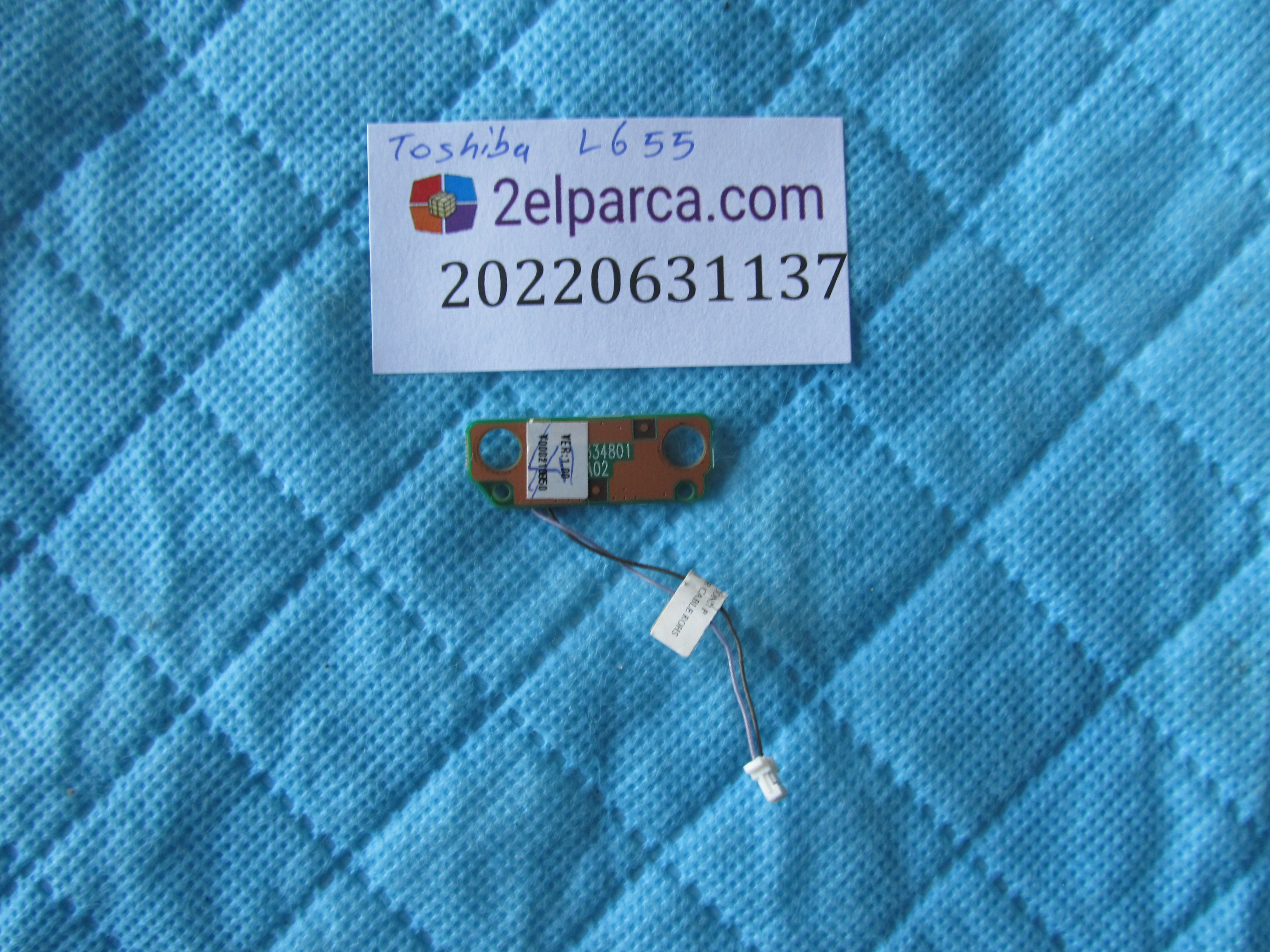 TOSHİBA Toshiba l655 tetik karti ve kablosu orjinal ürün küçük görsel 2