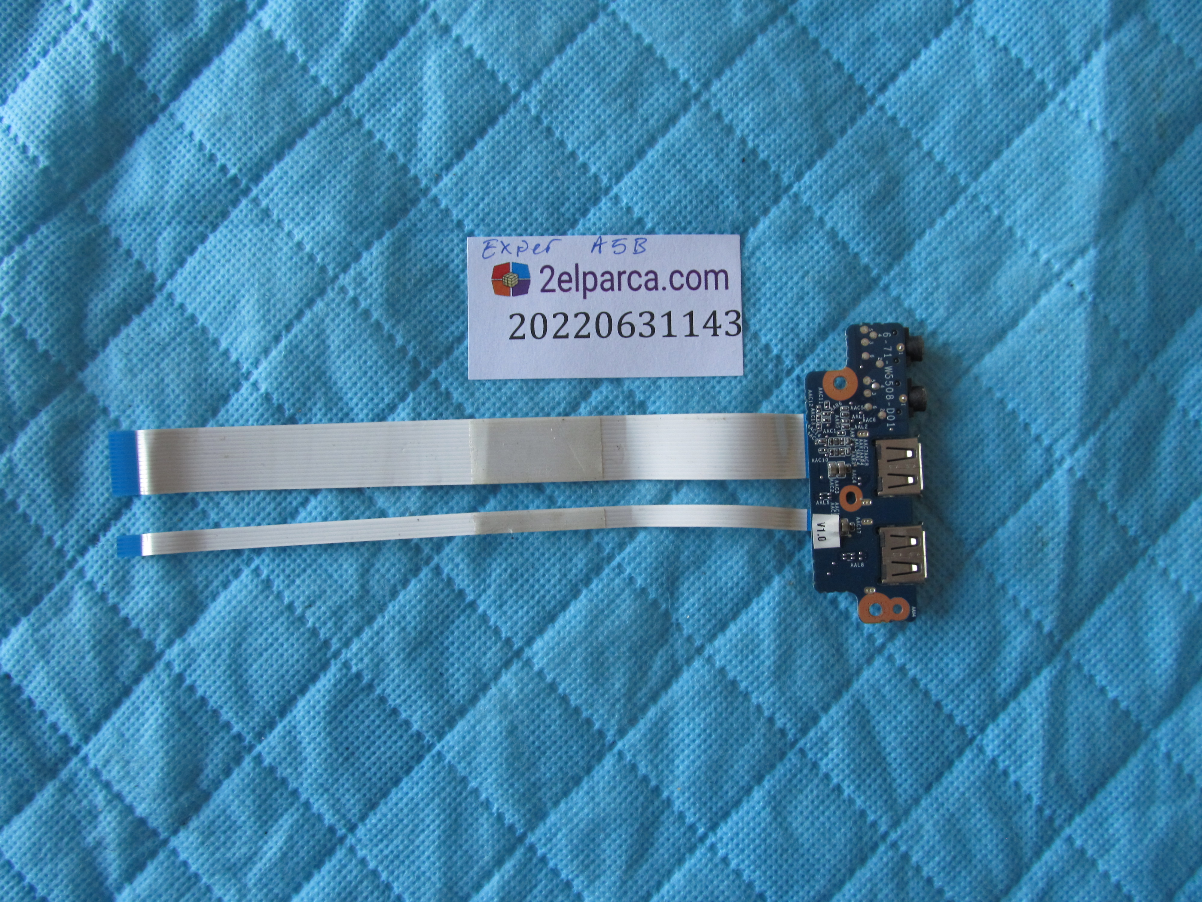 EXPER Exper a5b usb ve ses board flex küçük görsel 2