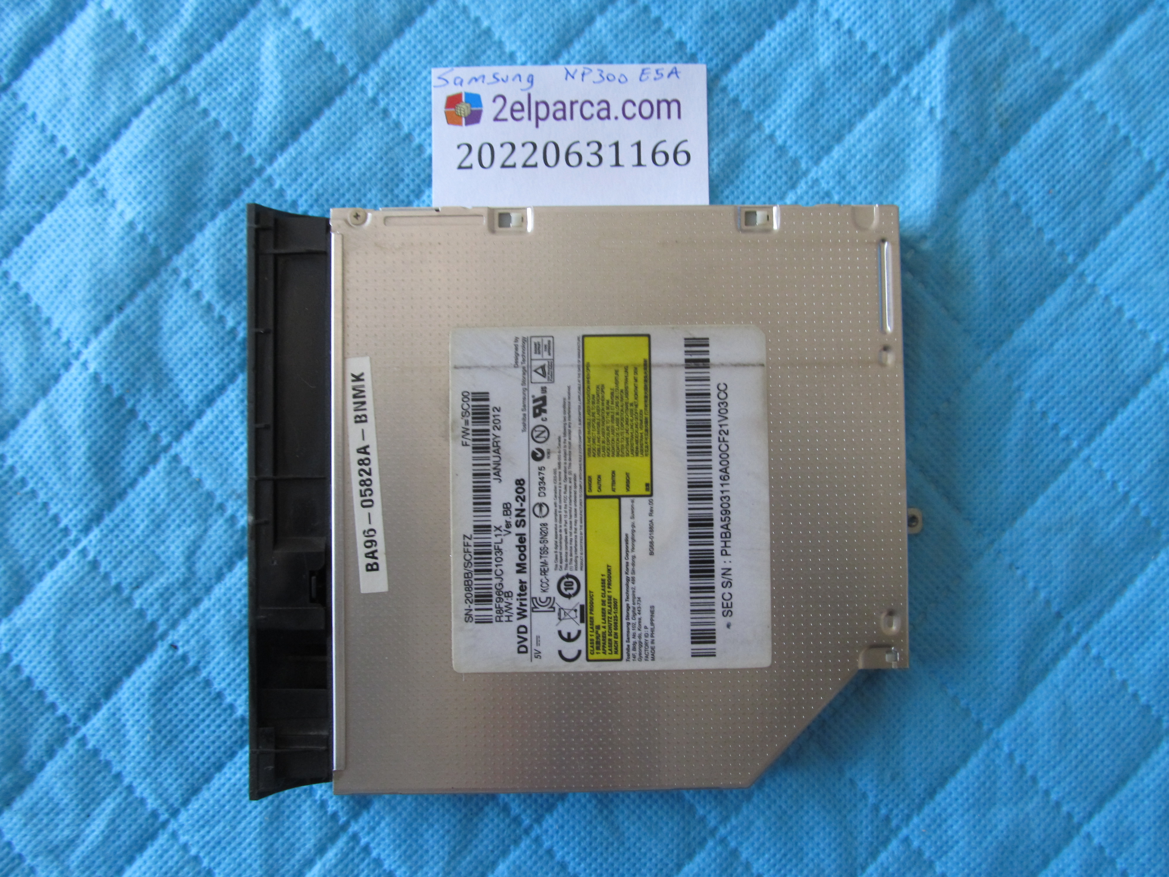 SAMSUNG Samsung np300e5a dvd küçük görsel 2