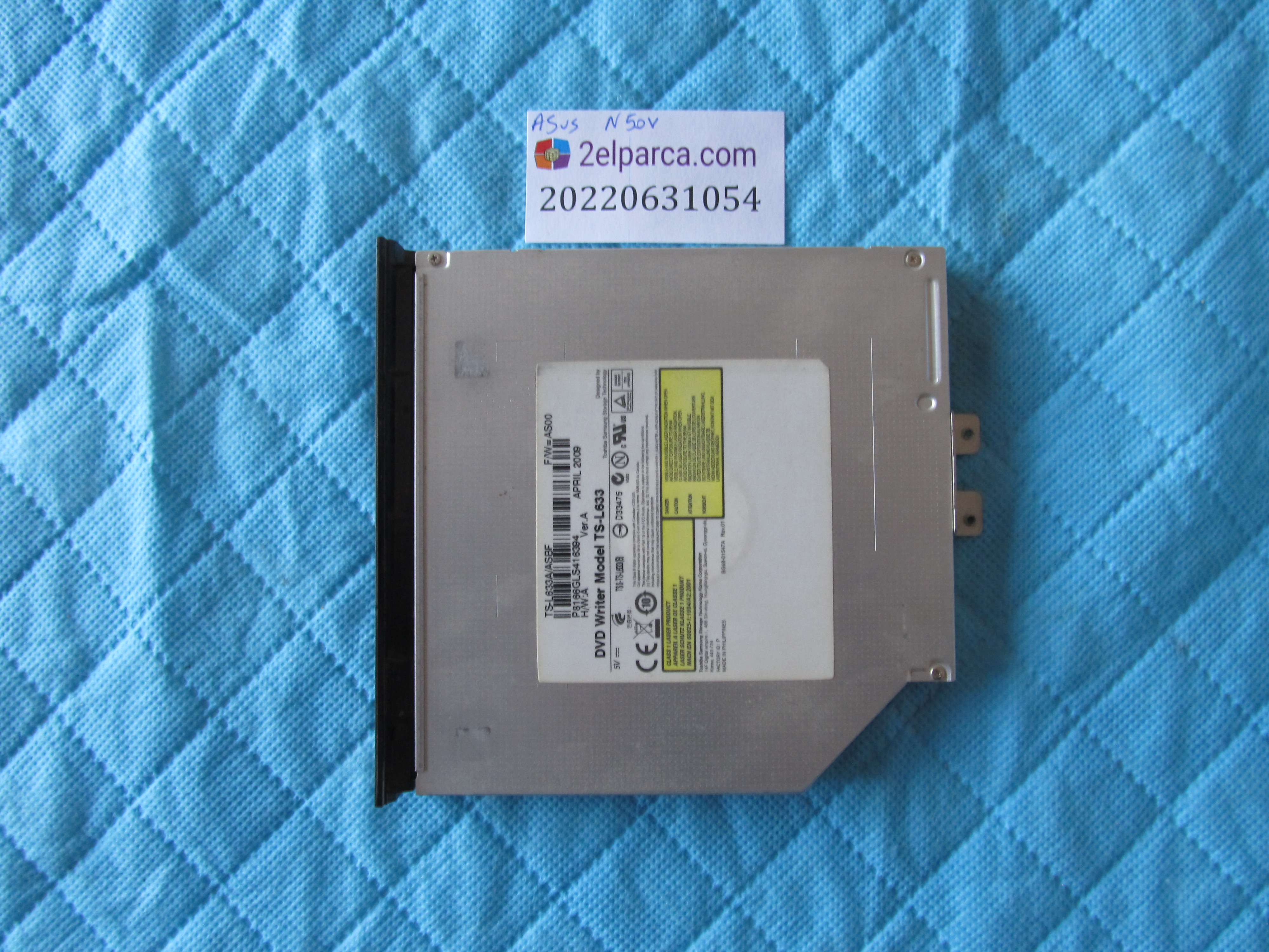 ASUS Asus n50v dvd küçük görsel 2