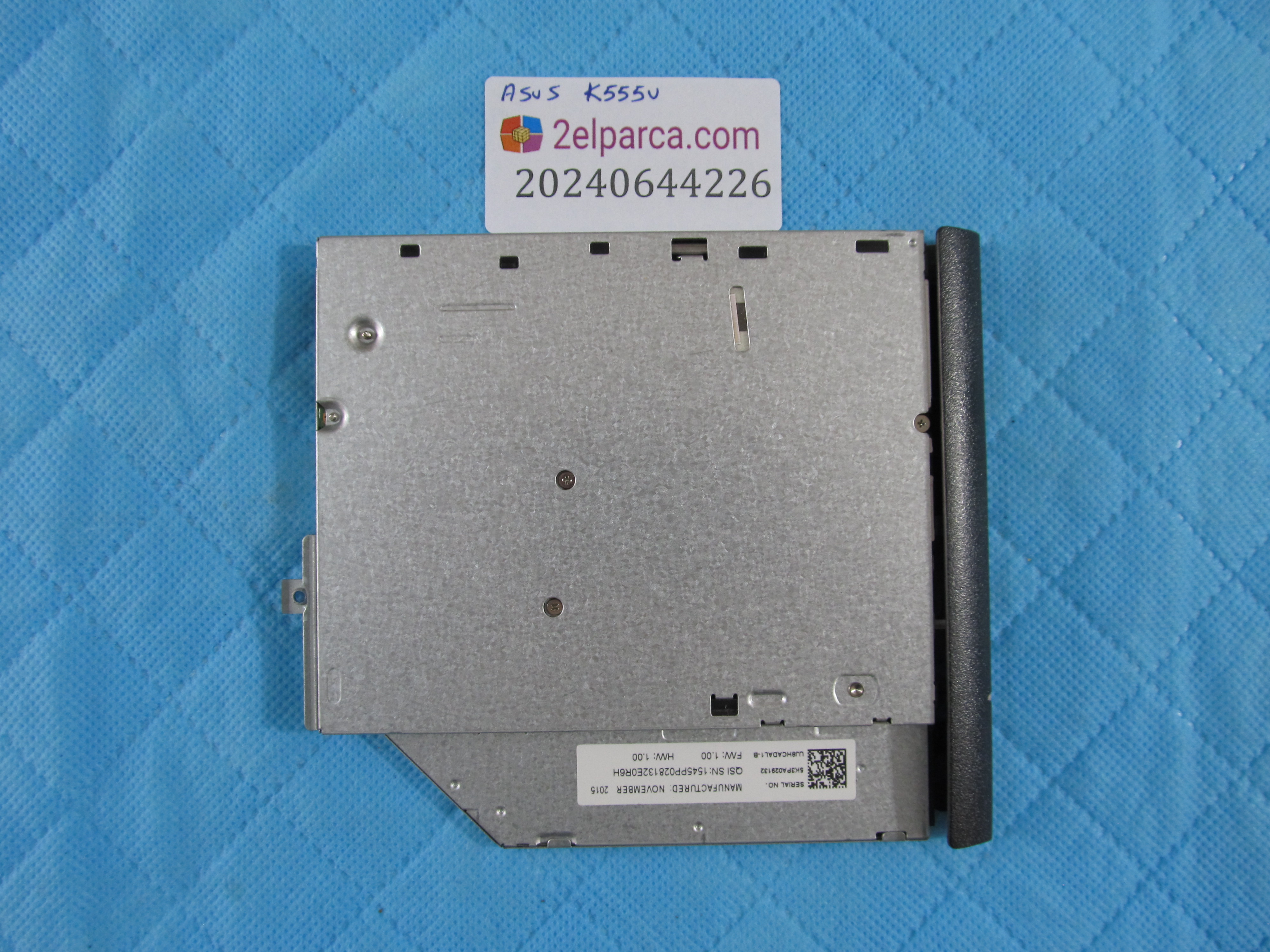 Asus k555u dvd sürücü orjinal ürün