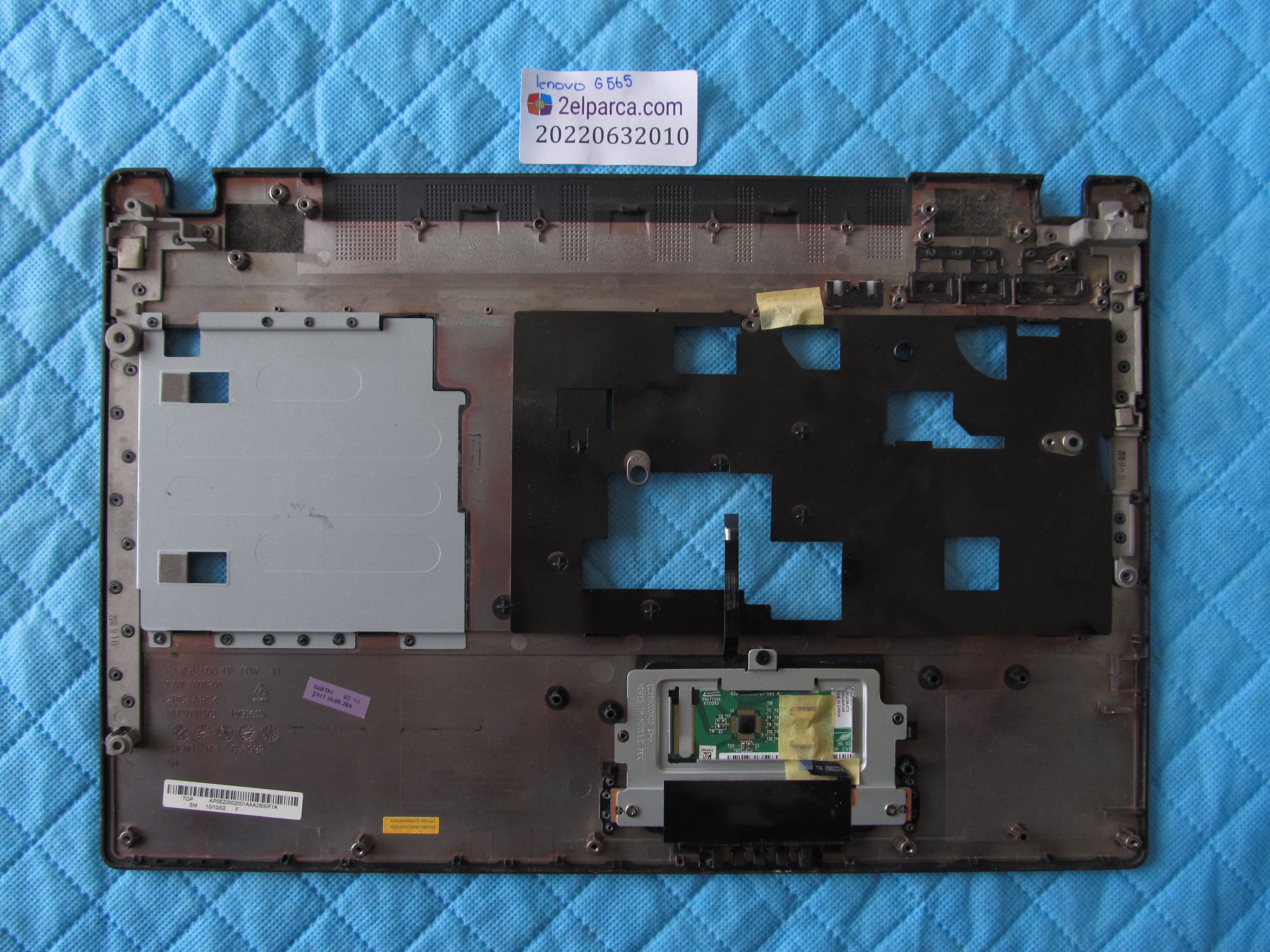 LENOVO Lenovo g565 üst kasa klavye kasasi l11s6y01 küçük görsel 2
