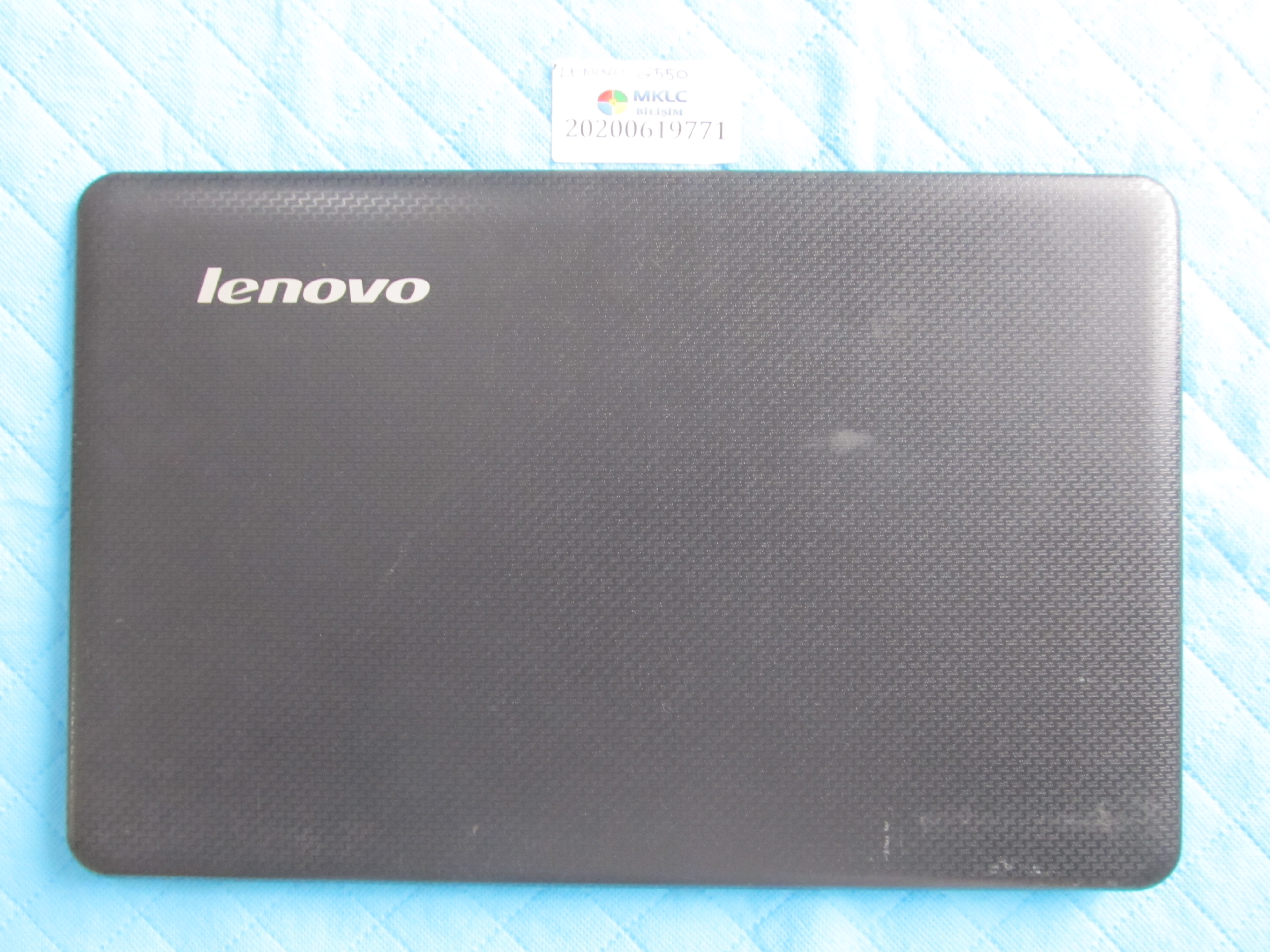 LENOVO Lenovo g550 ekran arka kapak lcd back cover (1 menteşe kapaği eksik) küçük görsel 2