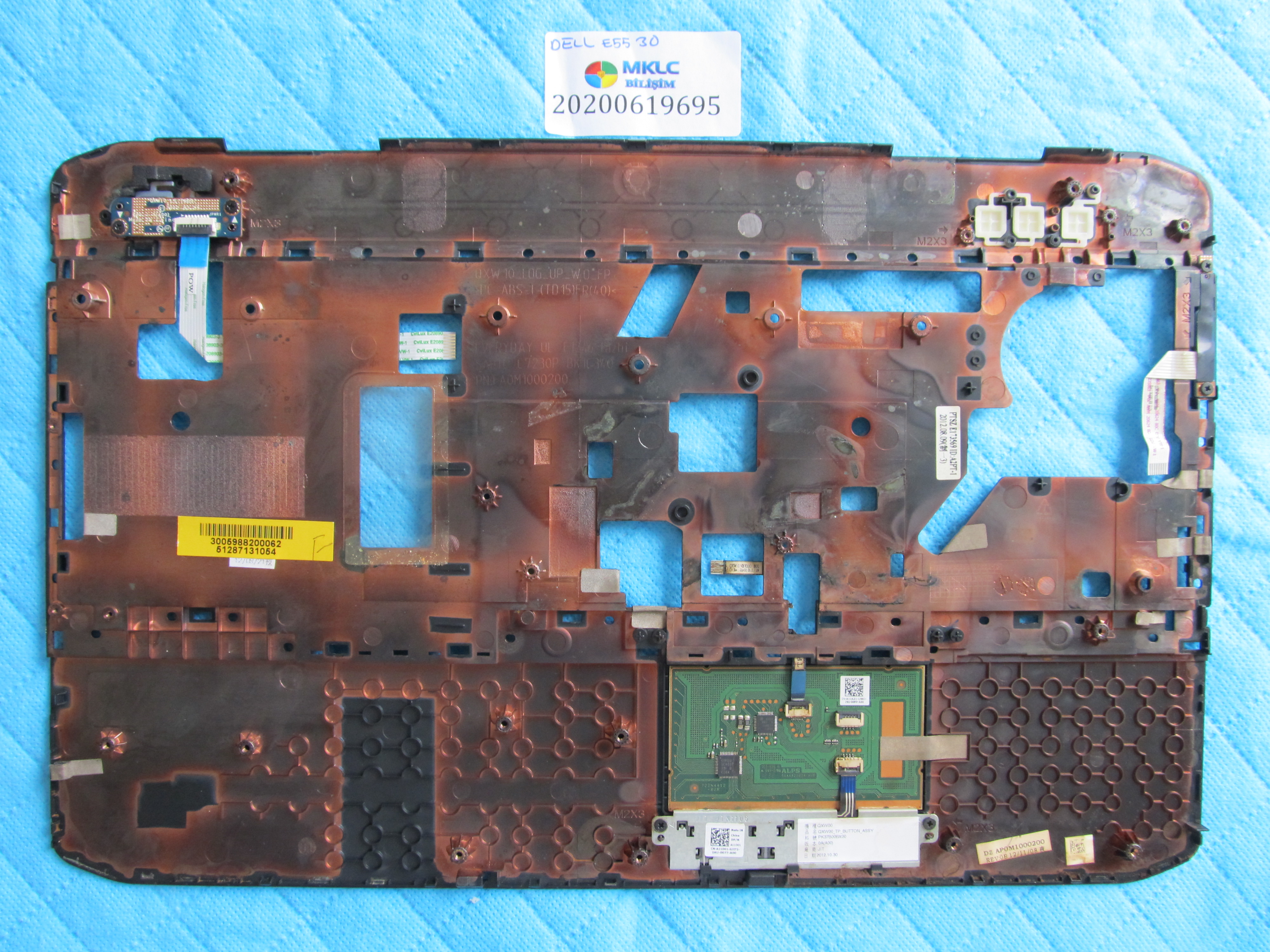 DELL Dell latitude e5530 üst kasa klavye kasasi küçük görsel 2