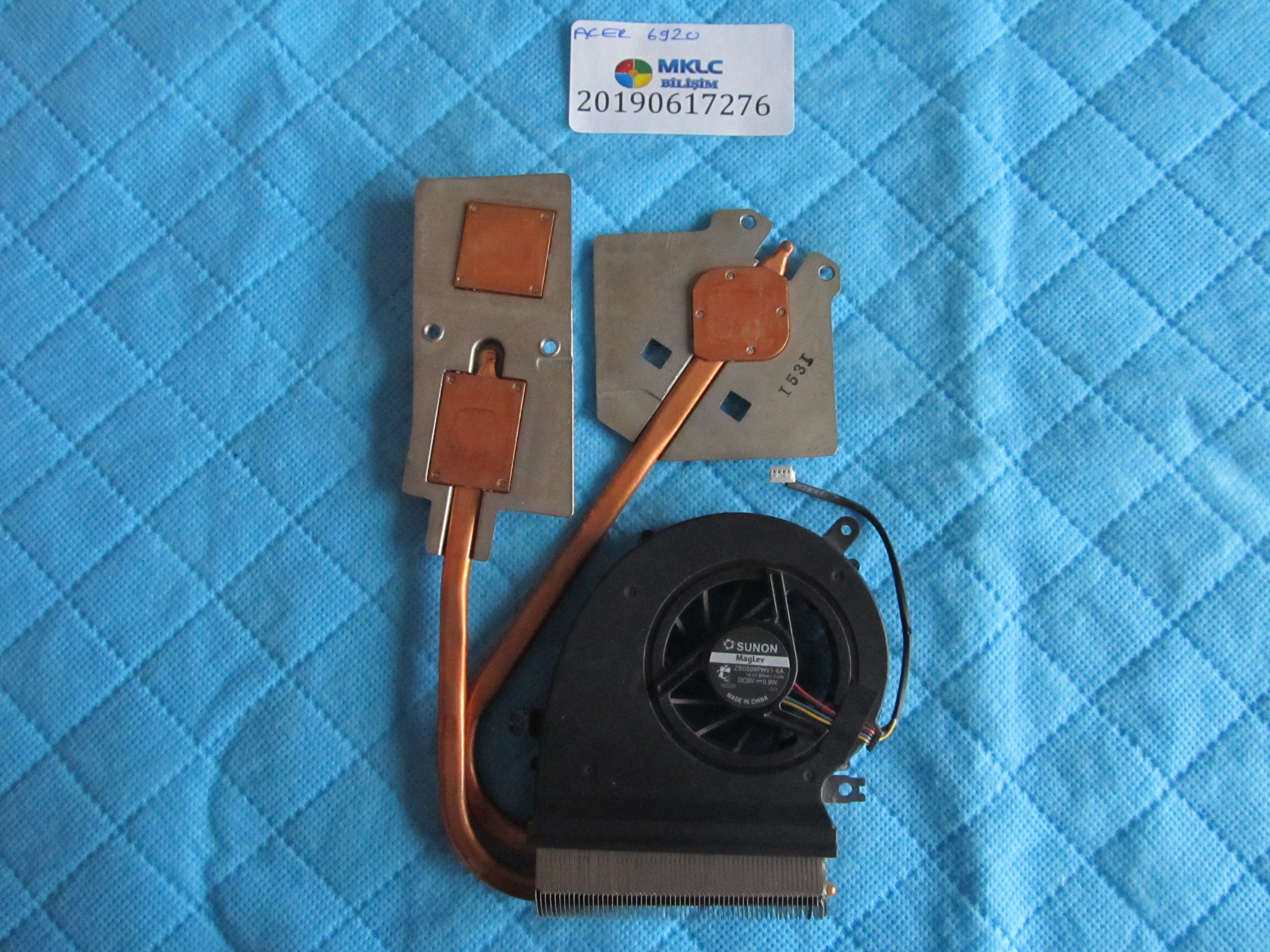 ACER Acer 6920 fan bakir soğutucu (heatsink) küçük görsel 2