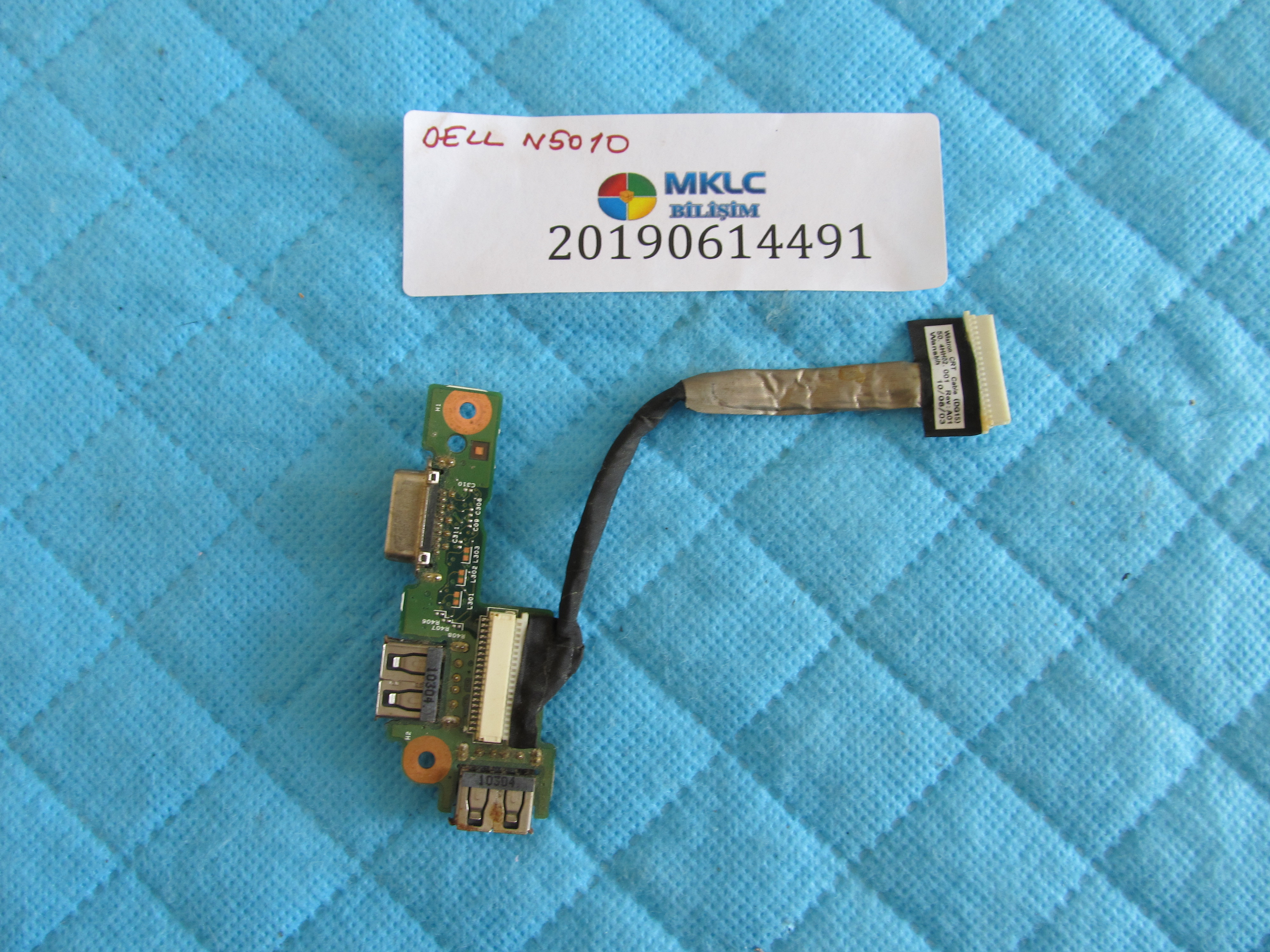 Dell n5010 usb vga port flex