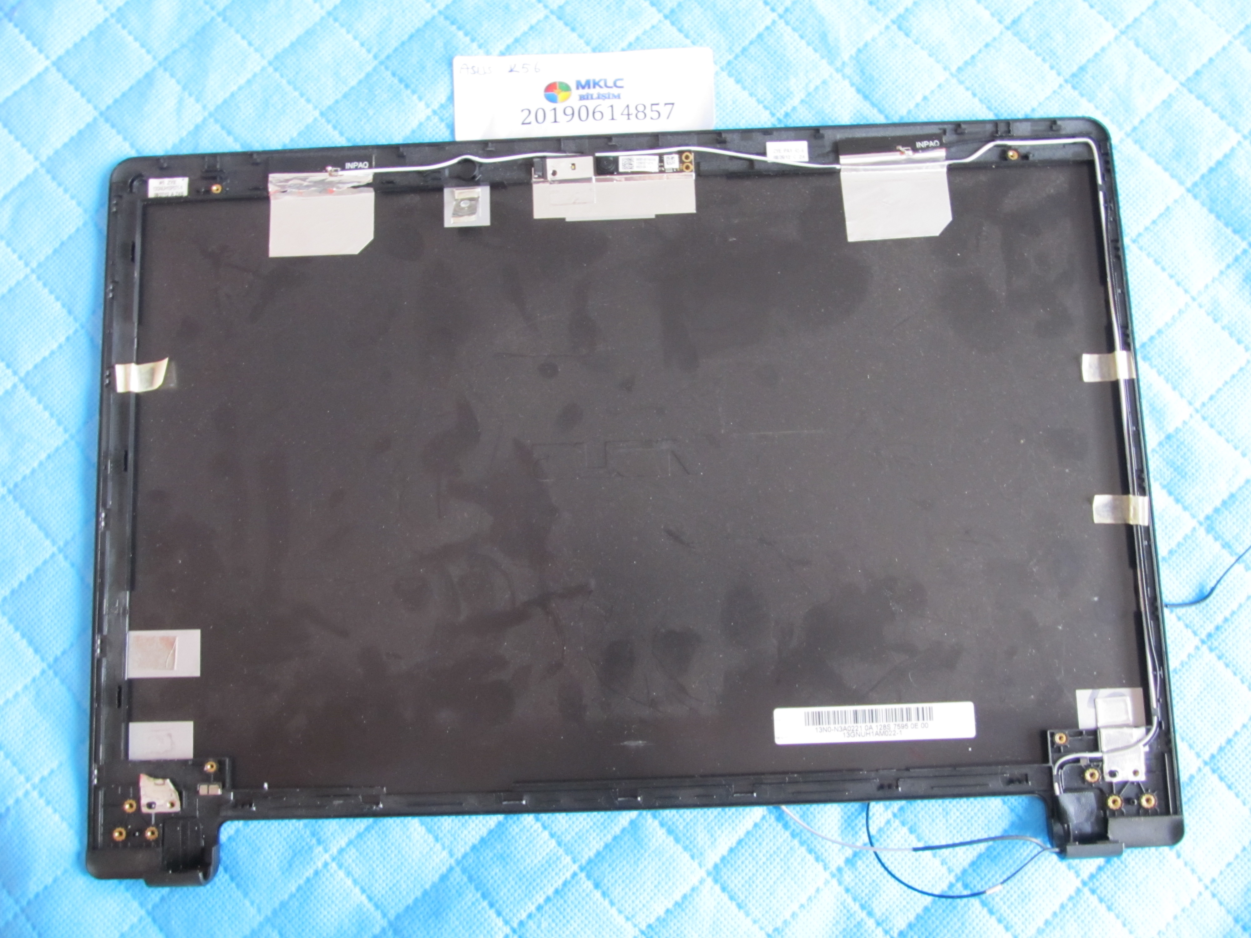 ASUS Asus k56 ekran arka kapak lcd back cover orjinal ürün küçük görsel 2