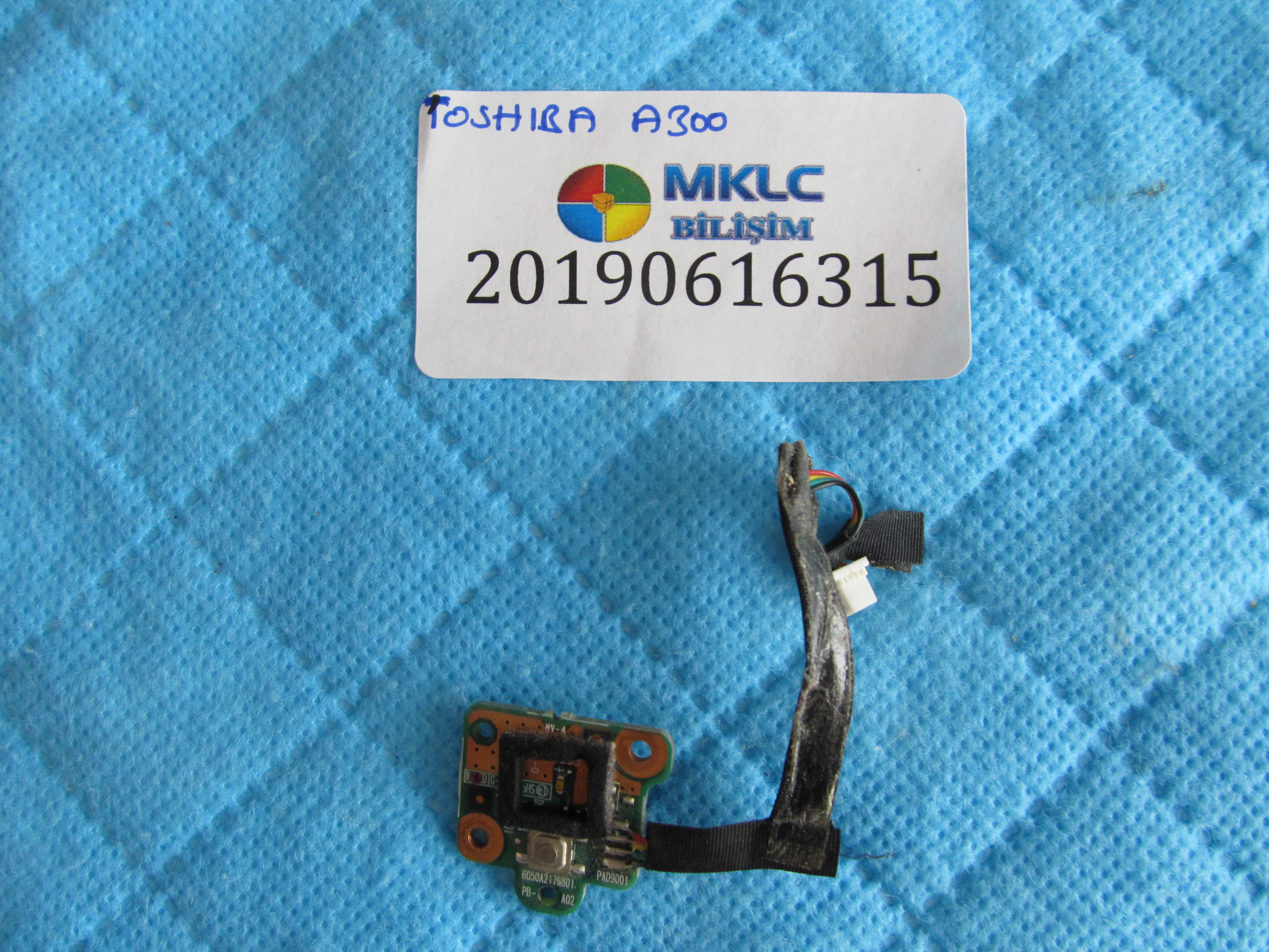 Toshiba a300 tetik karti ve flex orjinal ürün