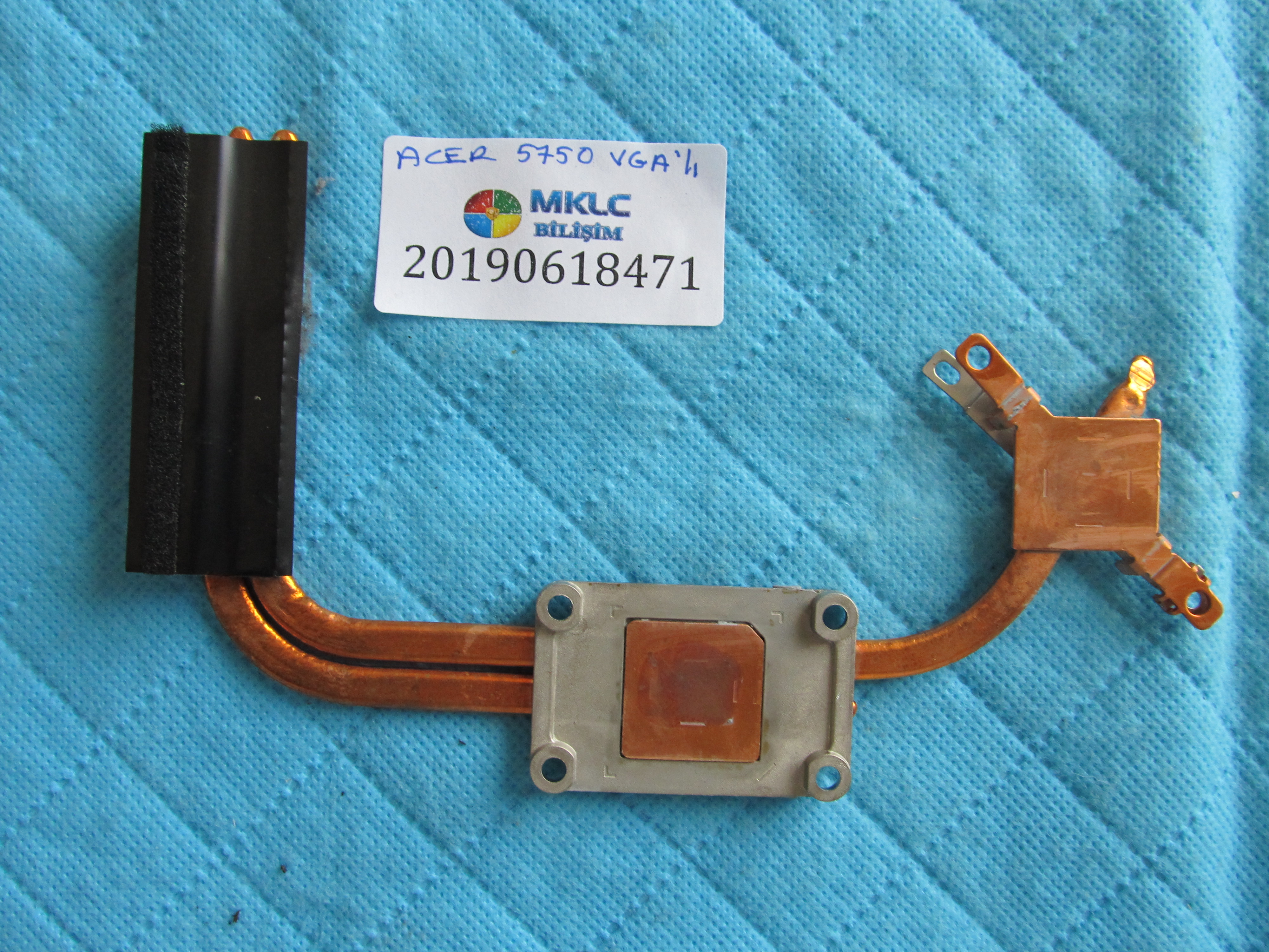ACER Acer 5750  soğutucu bakir (heatsink) vga'li küçük görsel 2