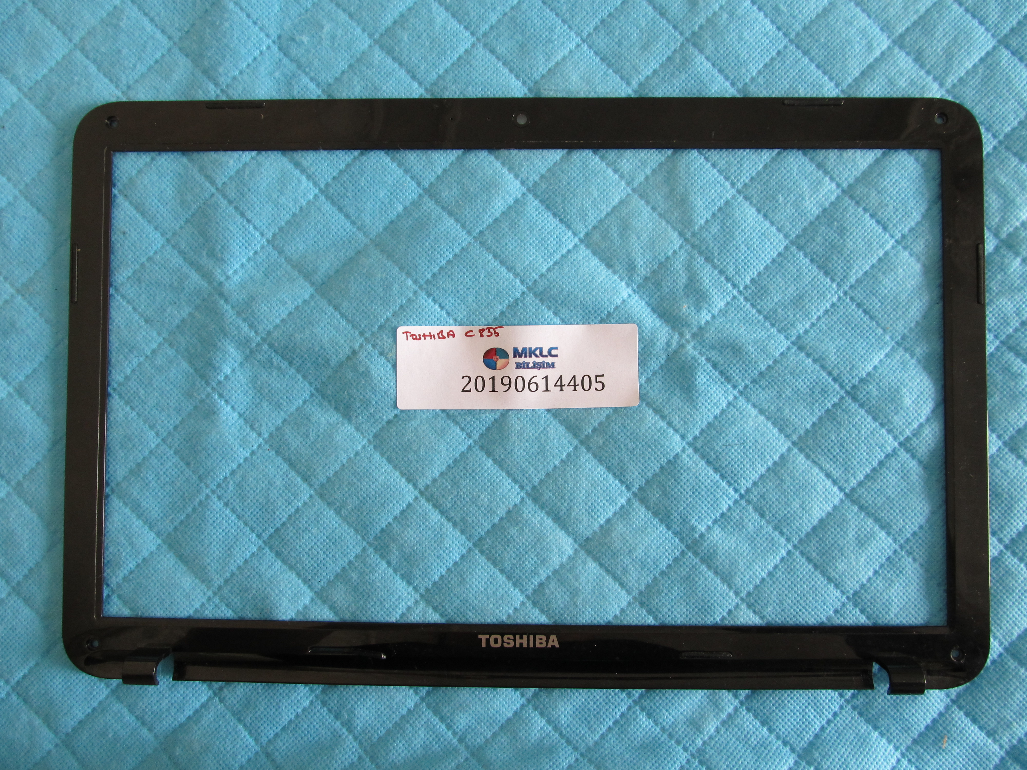 Toshiba c855 ekran ön çerçeve lcd bezel orjinal ürün