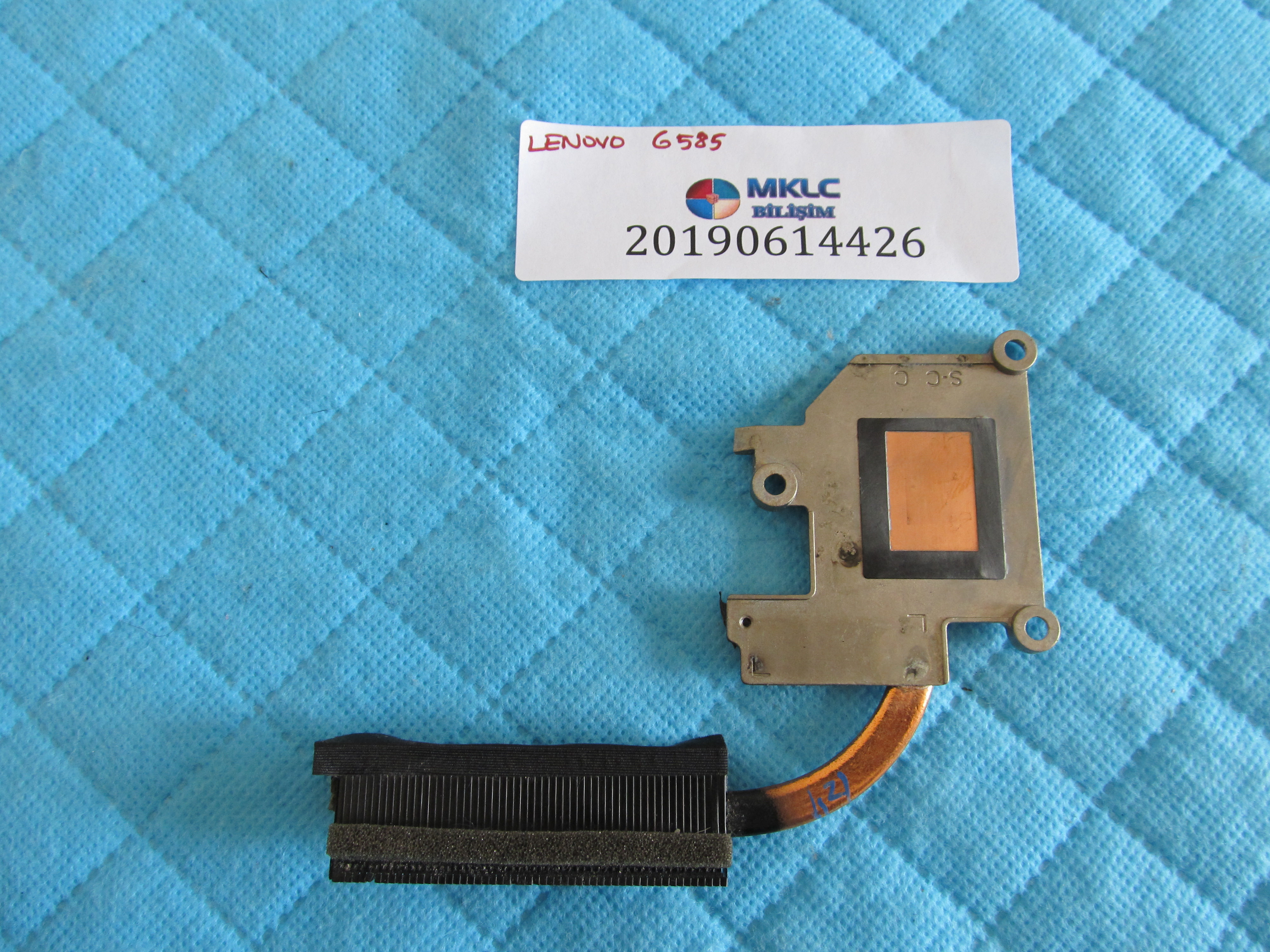 LENOVO Lenovo g585 soğutucu bakir (heatsink) küçük görsel 2