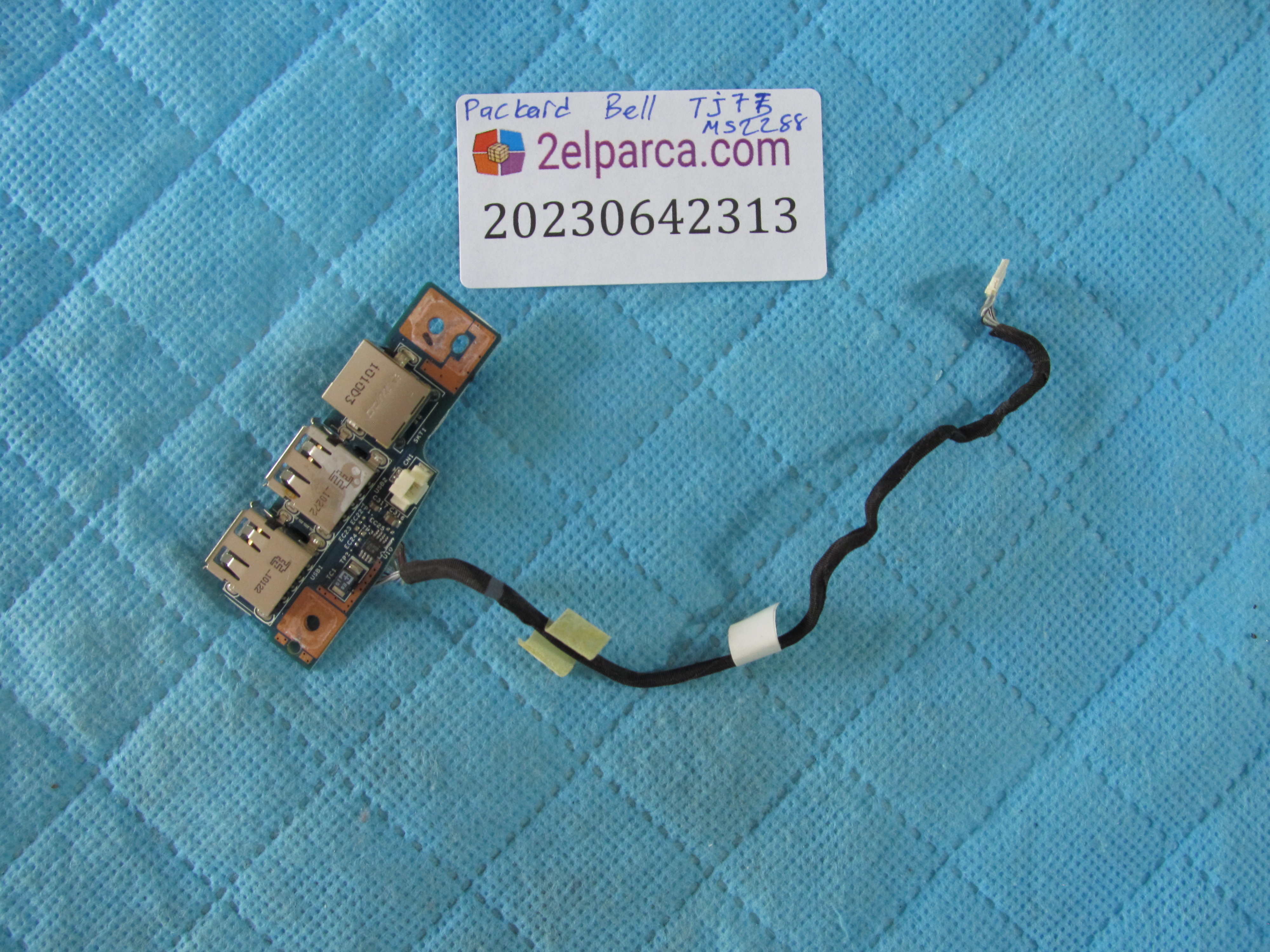 PACKARD BELL Packard bell tj75 usb port flex orjinal ürün küçük görsel 2