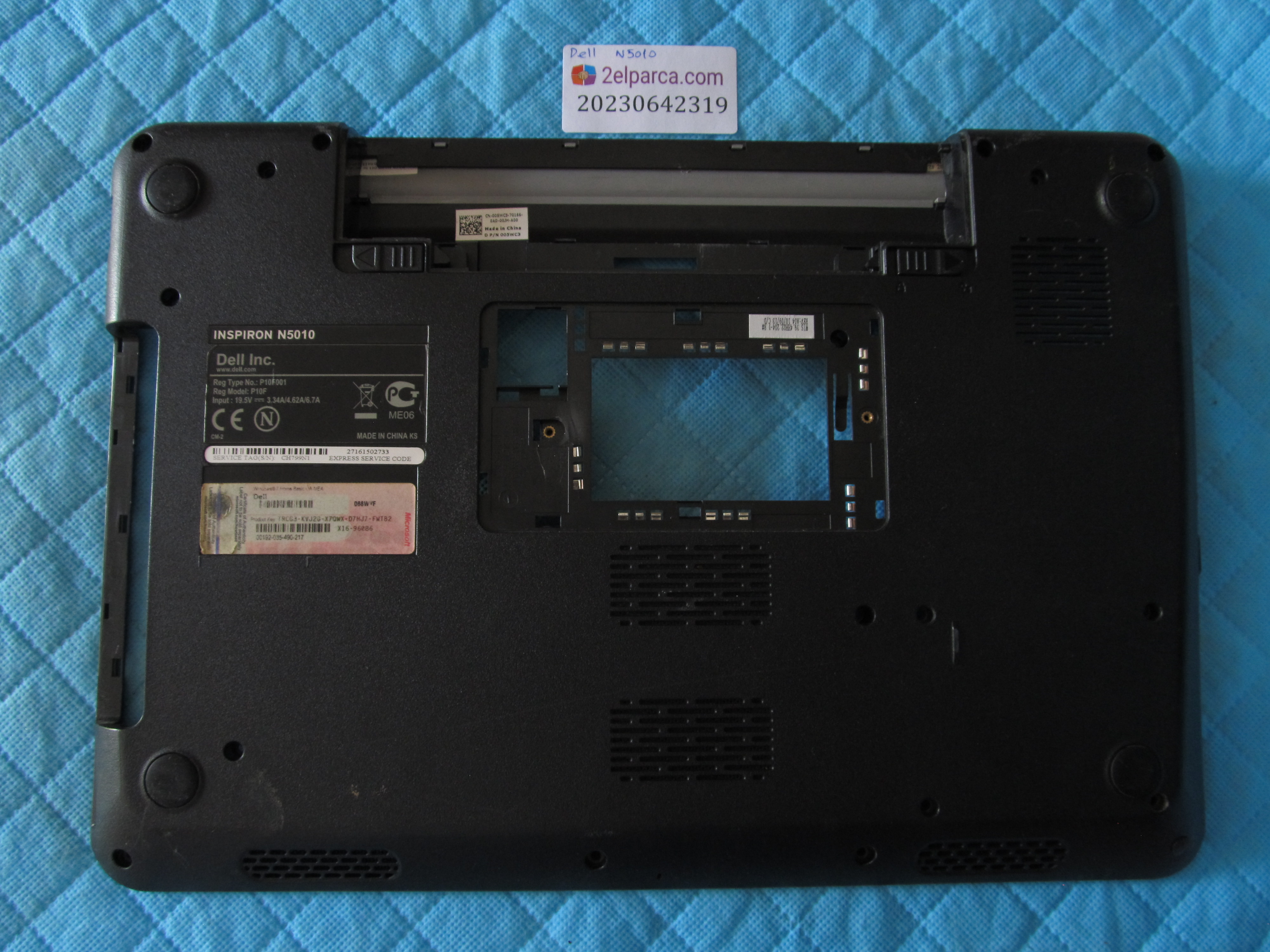 Dell n5010 alt kasa orjinal ürün