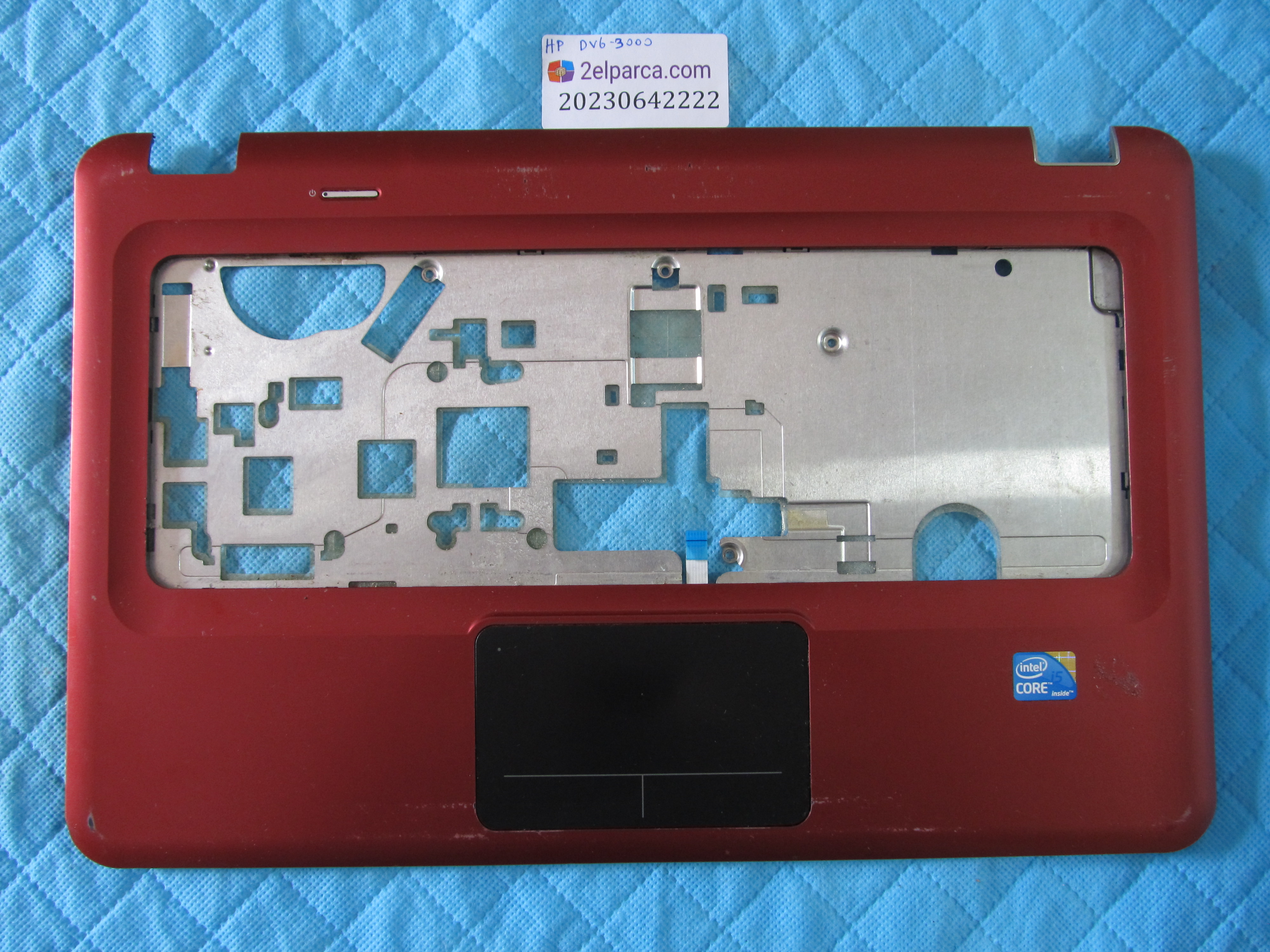 Hp dv6-3000 üst kasa klavye kasasi orjinal ürün