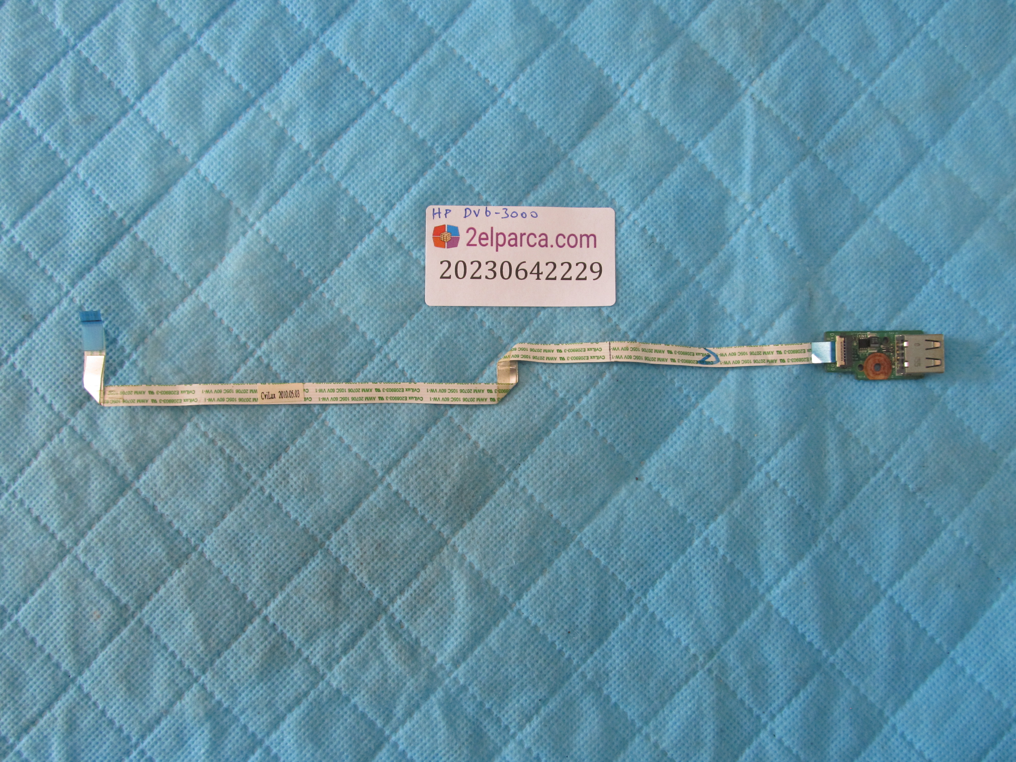 Hp dv6-3000 usb port flex orjinal ürün