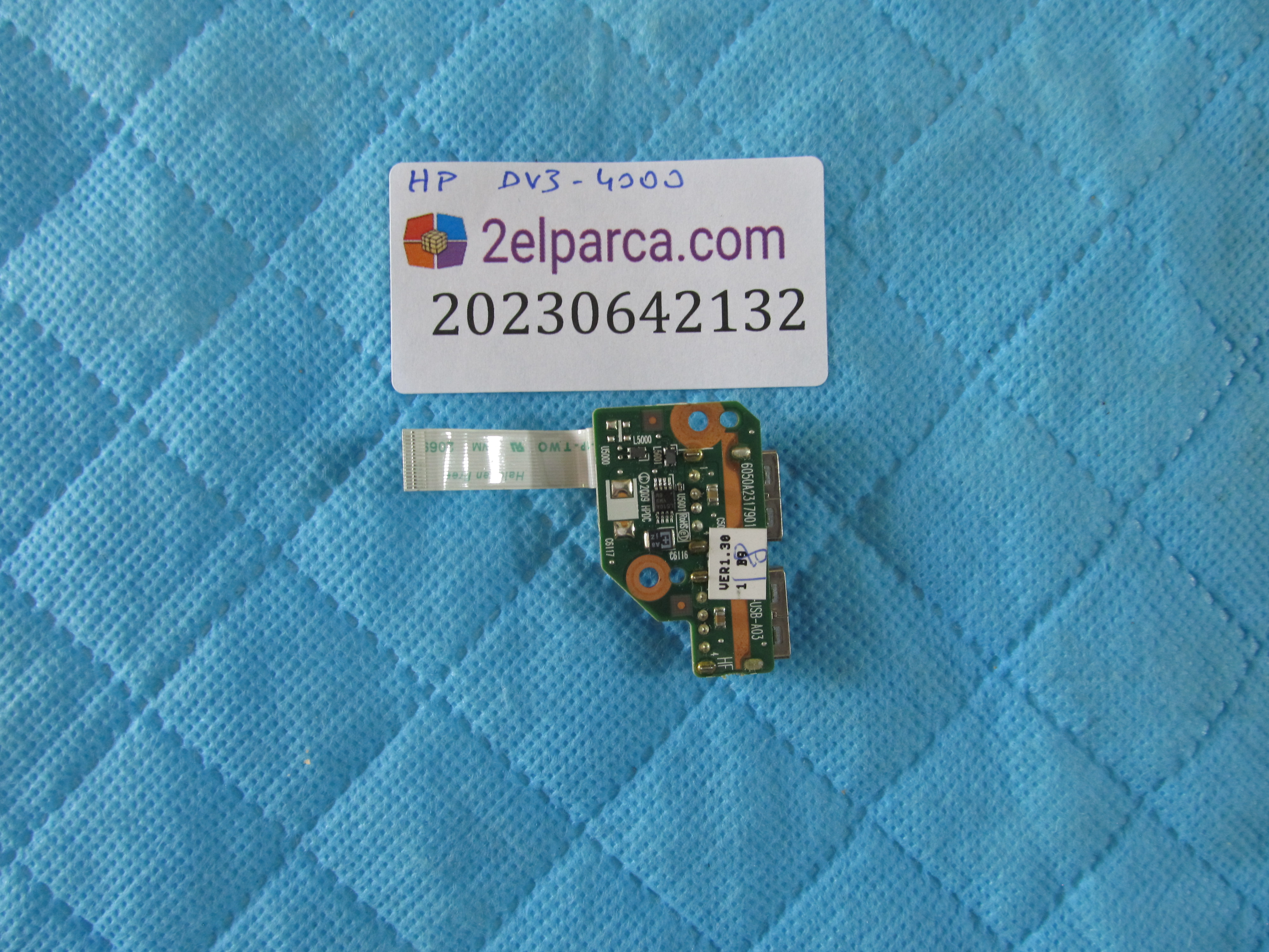 HP Hp dv3-4000 usb port flex orjinal ürün küçük görsel 2