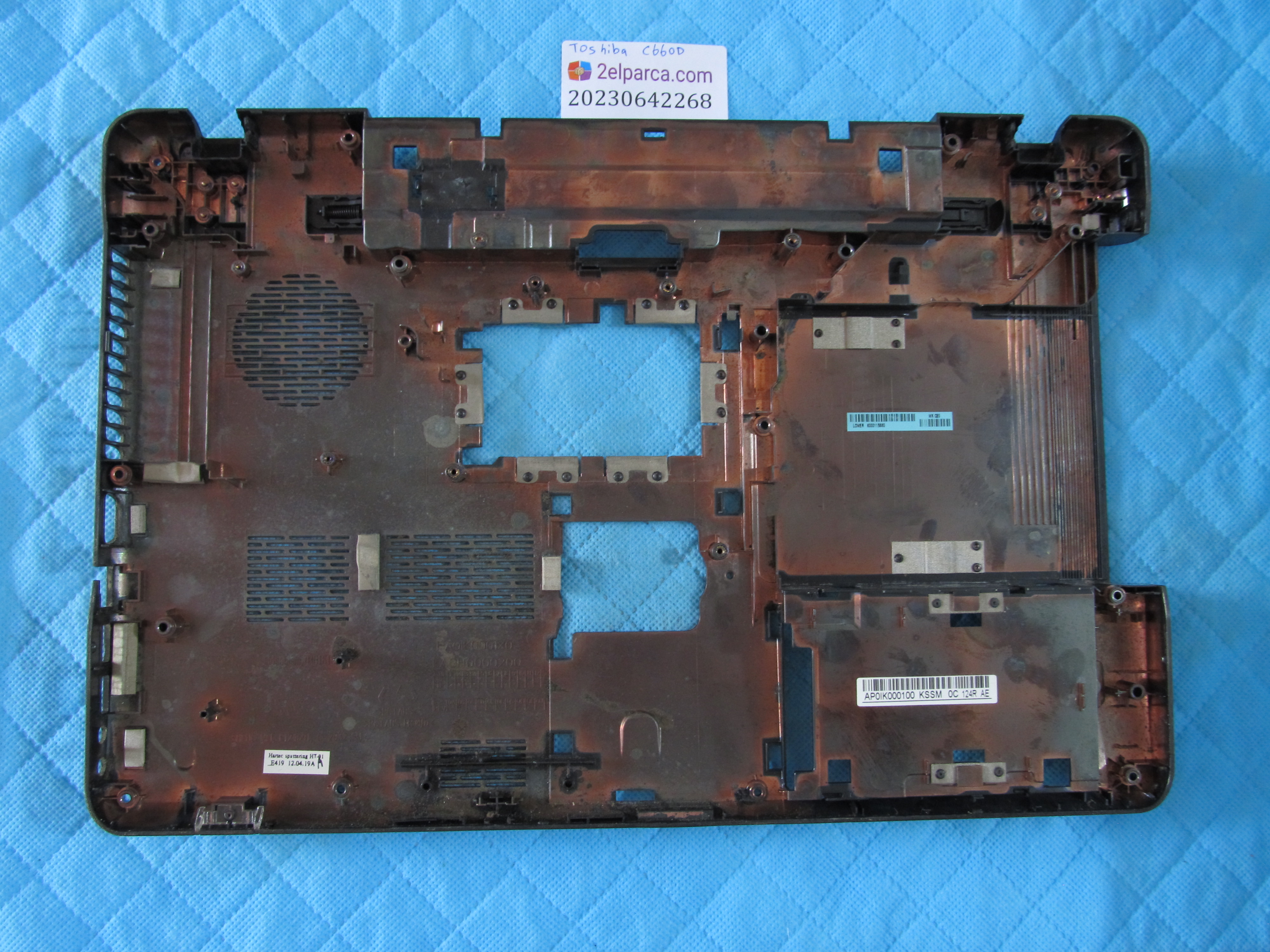 TOSHİBA Toshiba c660d alt kasa orjinal ürün küçük görsel 2