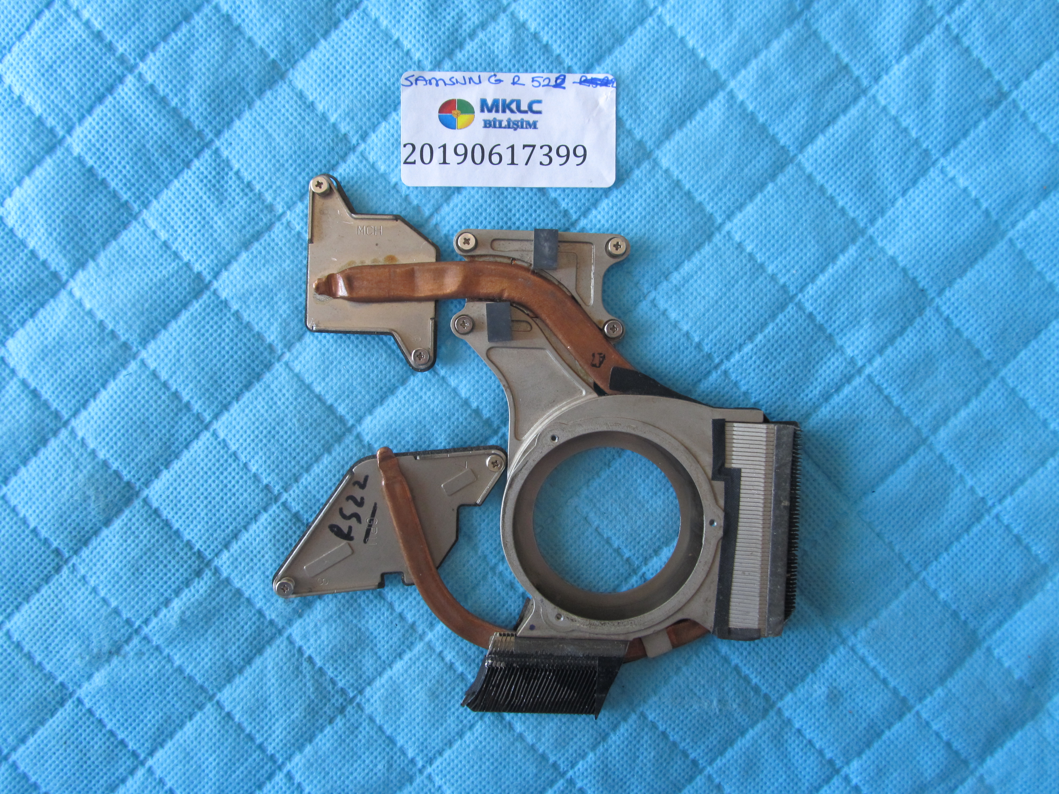 SAMSUNG Samsung r522 soğutucu bakir(heatsink) orjinal ürün küçük görsel 2