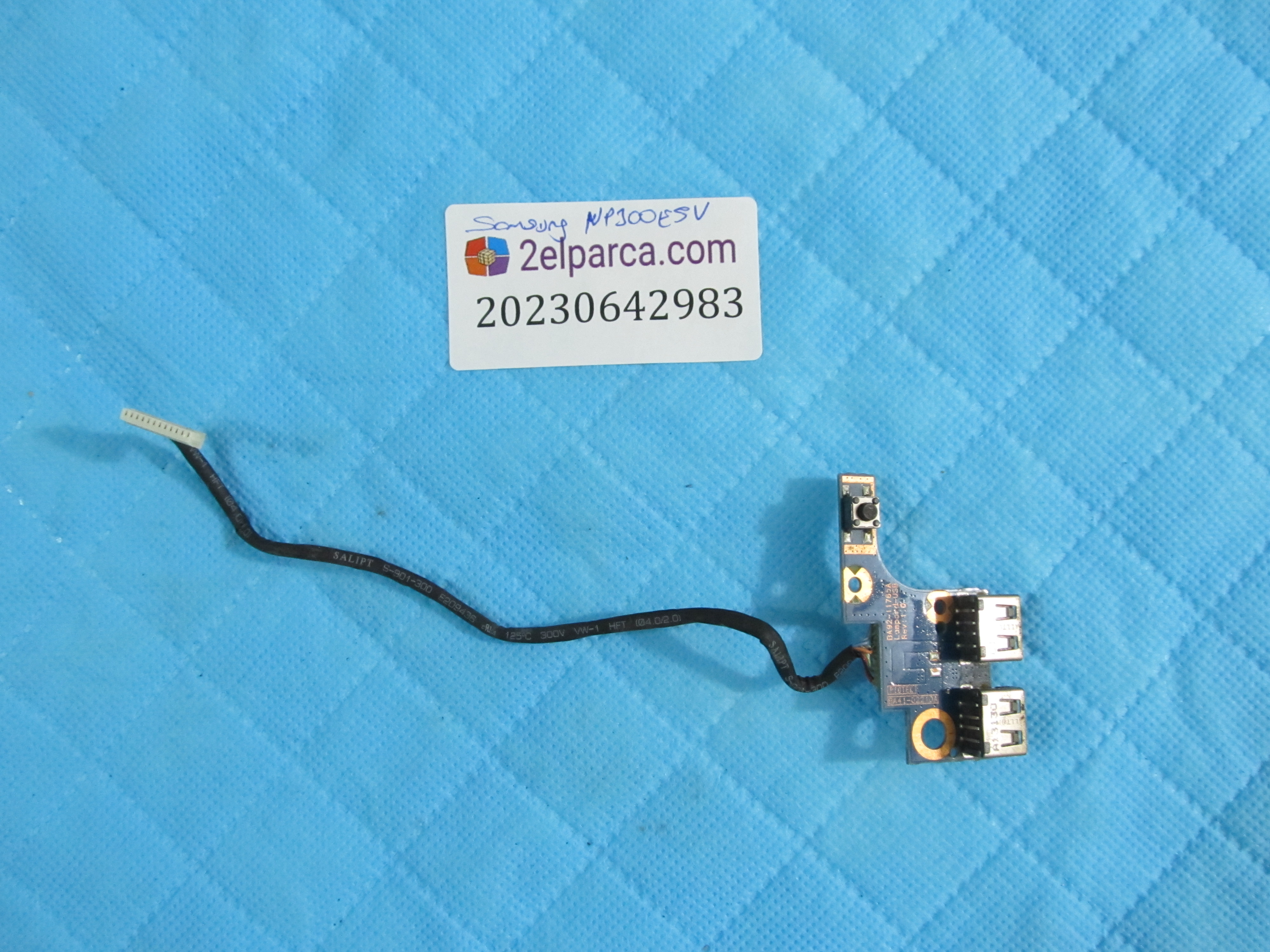 SAMSUNG Samsung np300e5v usb port flex ve tetik karti orijinal ürün küçük görsel 2