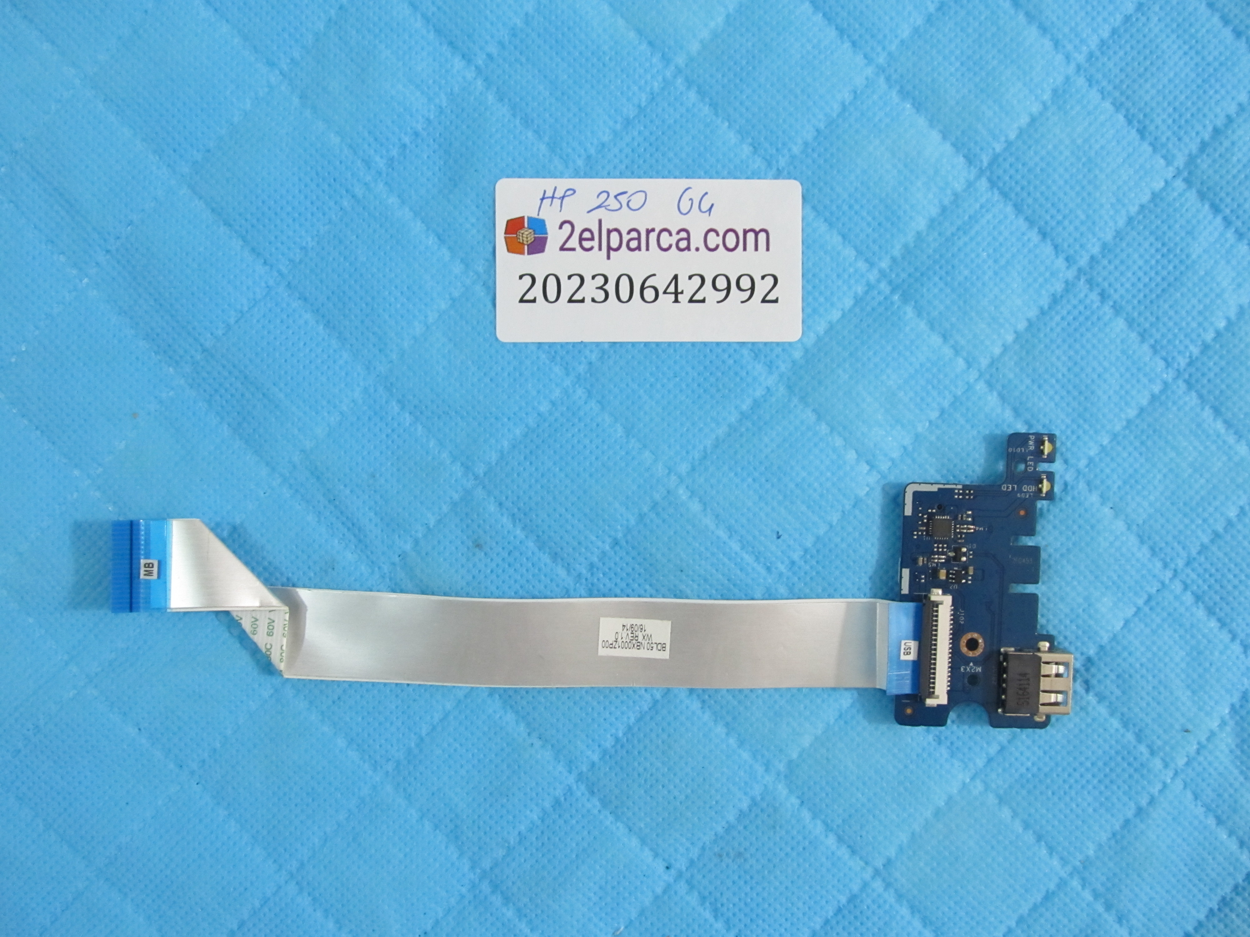 HP Hp 250 g4 usb ve kart okuyucu flex orjinal ürün küçük görsel 2