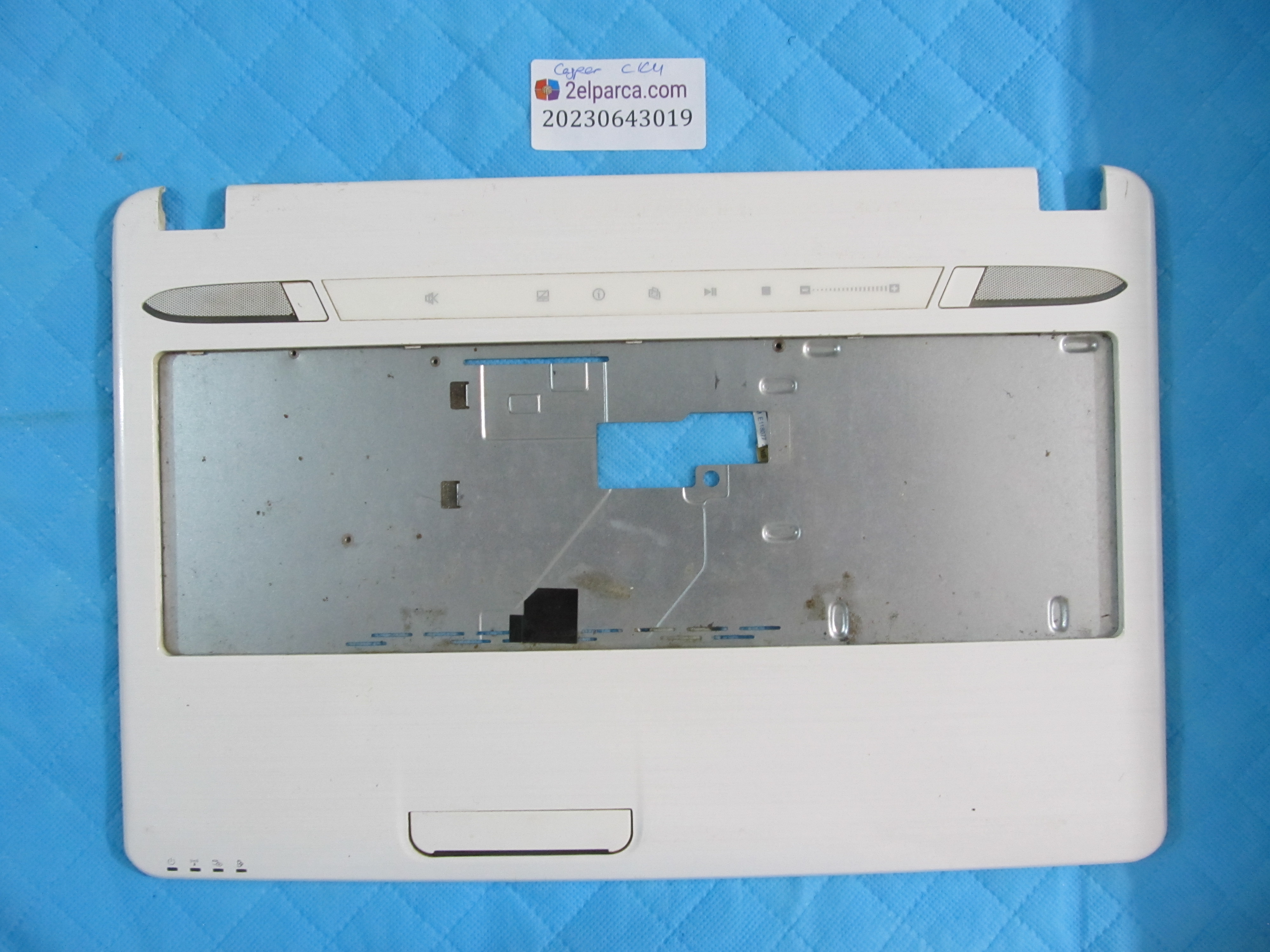 CASPER Casper cky üst kasa klavye kasasi kontrol panel ve touchpad dahil orjinal ürün küçük görsel 2