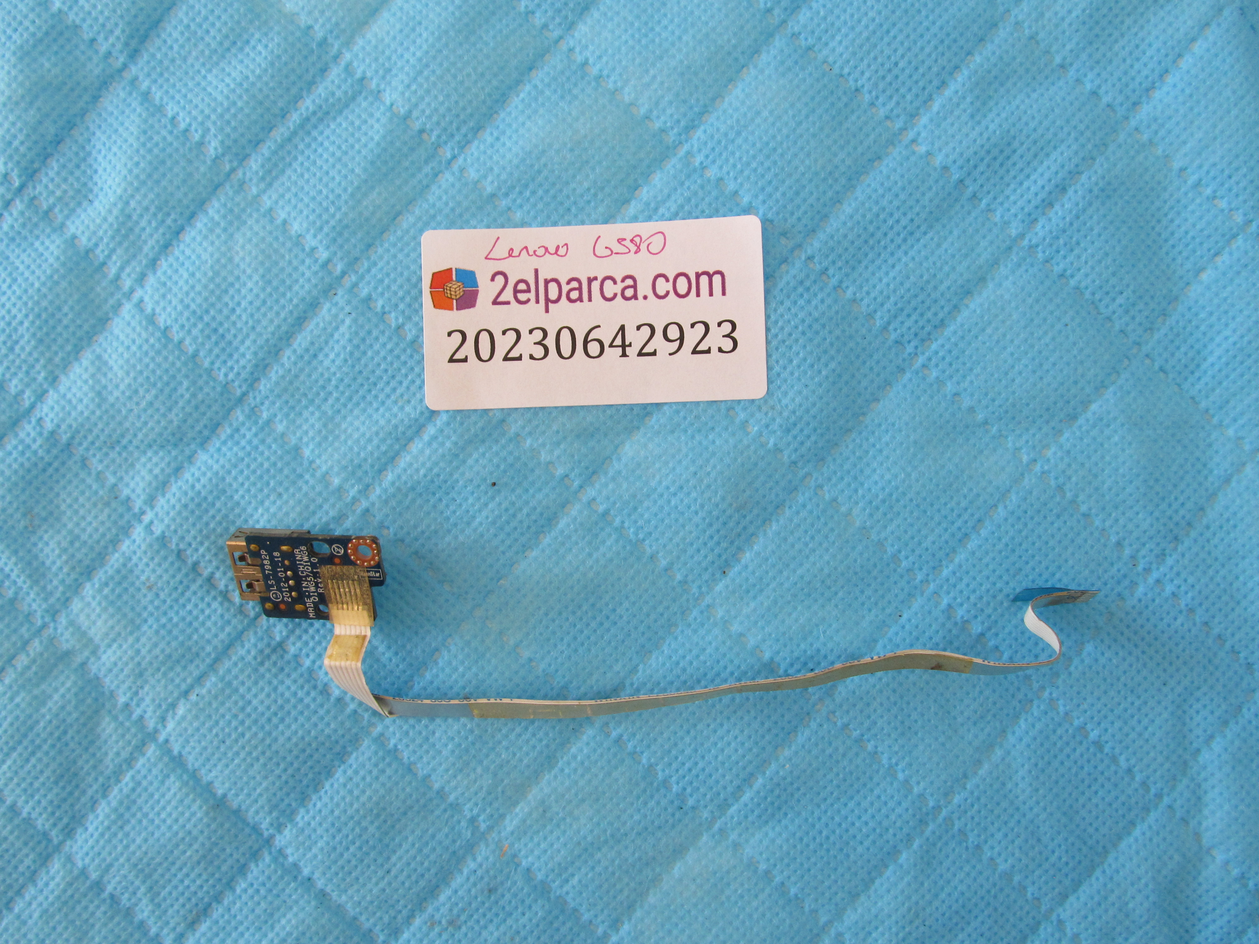 LENOVO Lenovo g580 usb ve ses karti board kablo orjinal ürün küçük görsel 2