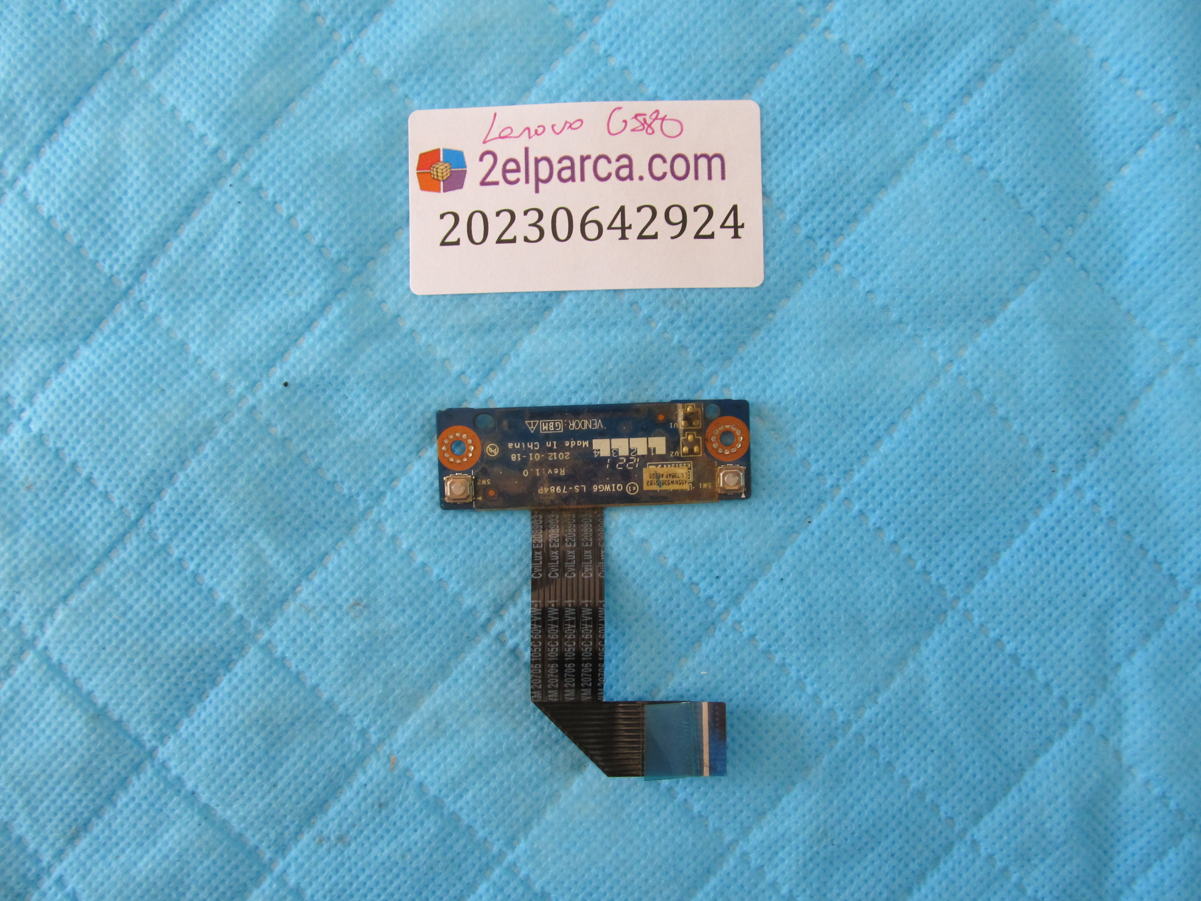 LENOVO Lenovo g580 touchpad mause tetik karti orjinal ürün küçük görsel 2