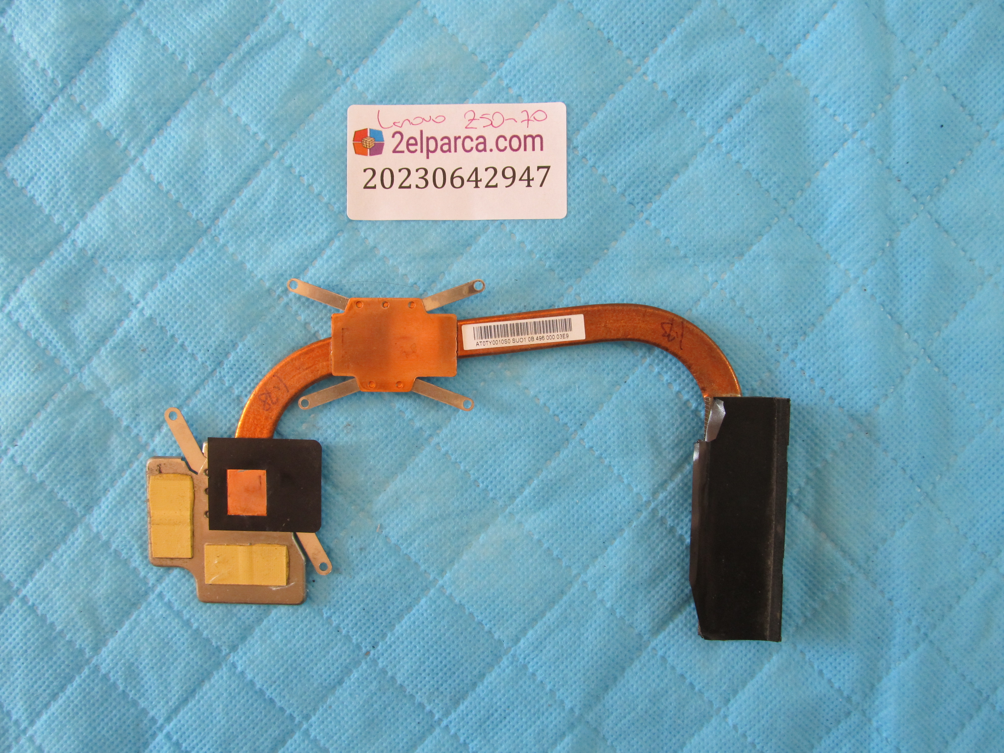 LENOVO Lenovo z50-70 soğutucu bakir (heatsink) orijinal ürün küçük görsel 2