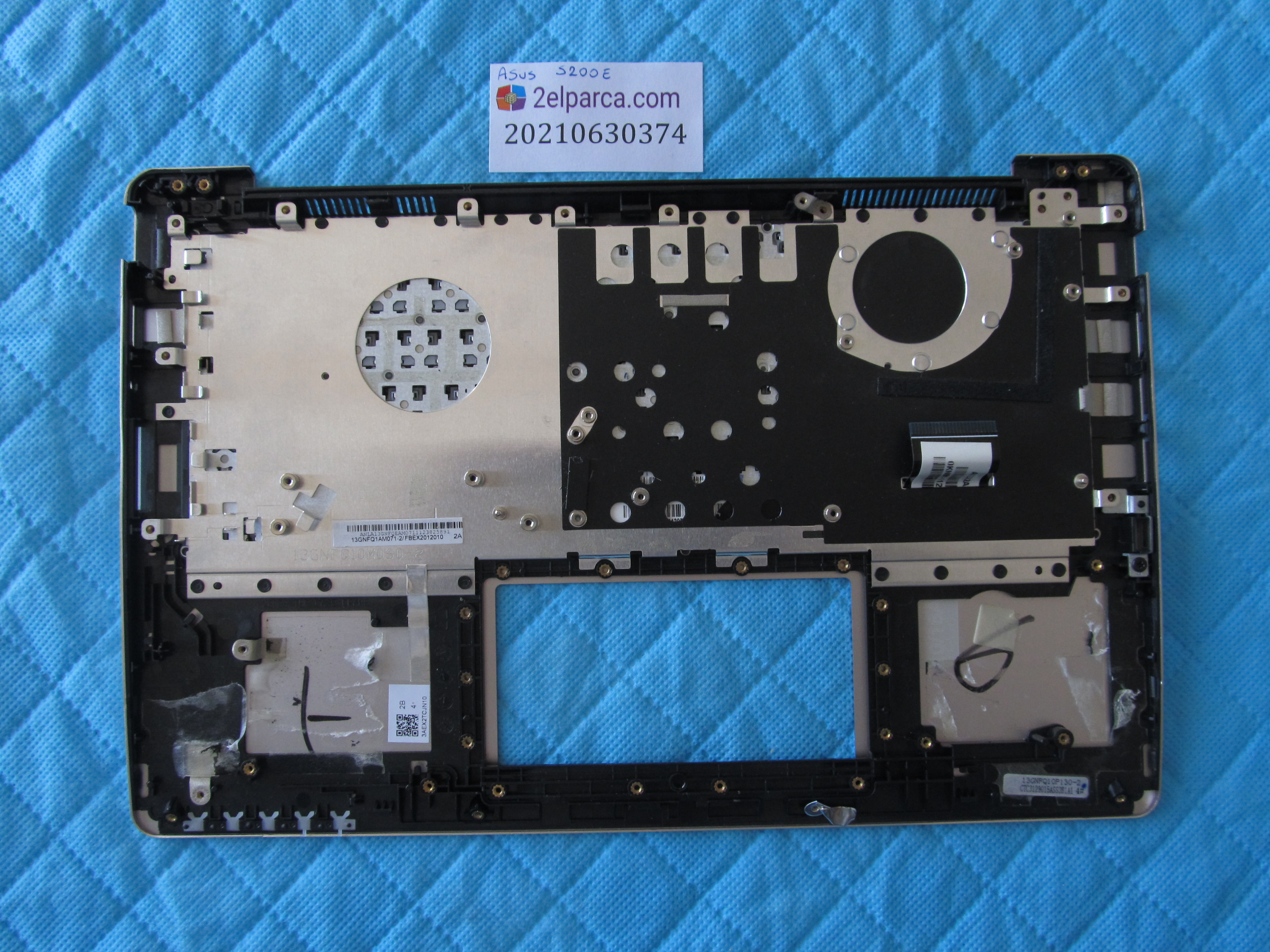 ASUS Asus s200e üst kasa klavye kasasi (klavye arizali) küçük görsel 2
