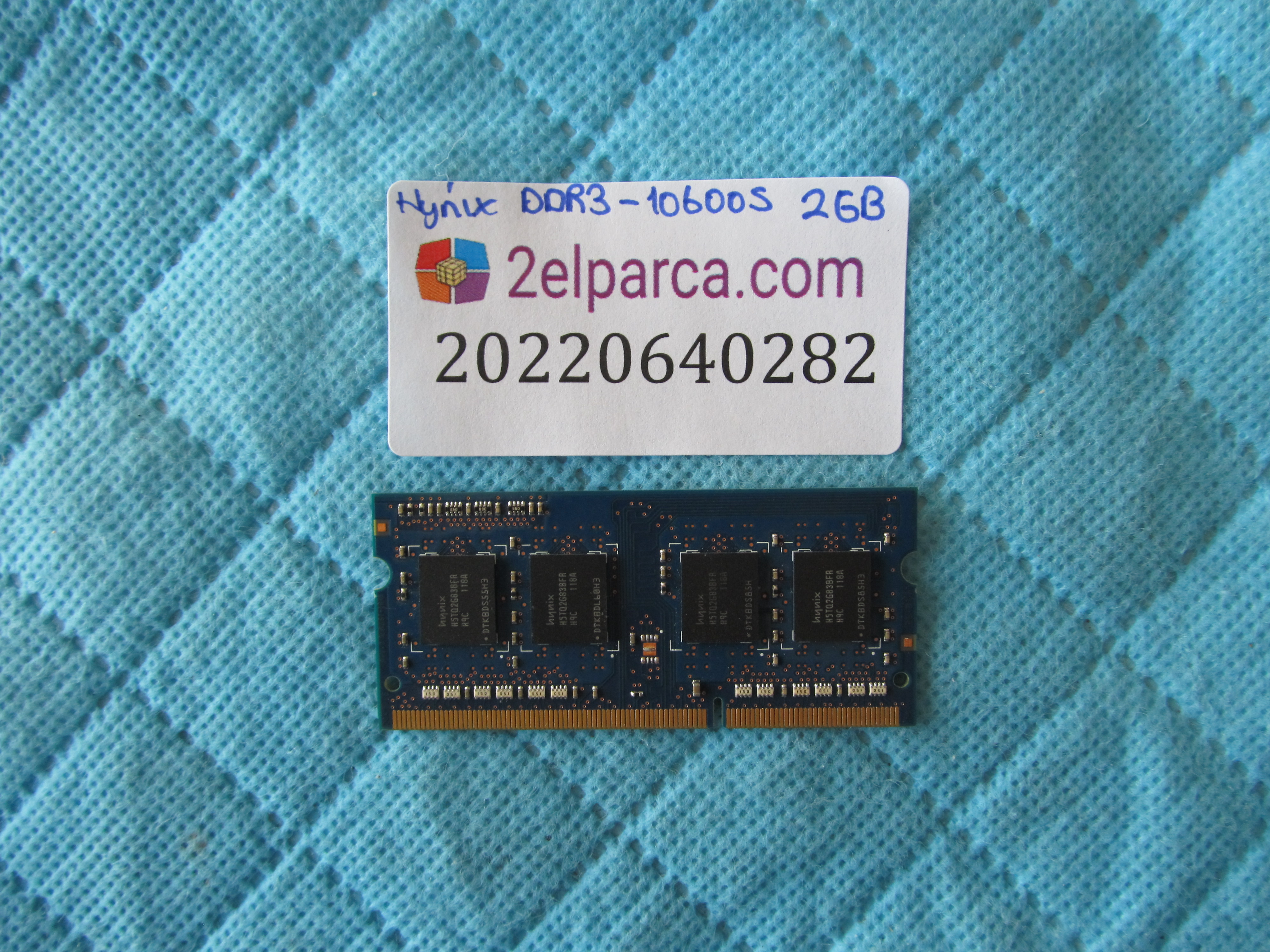 HYNİX Hynix 2gb ddr3 10600s 9-10-b1 ram bellek orjinal ürün küçük görsel 2