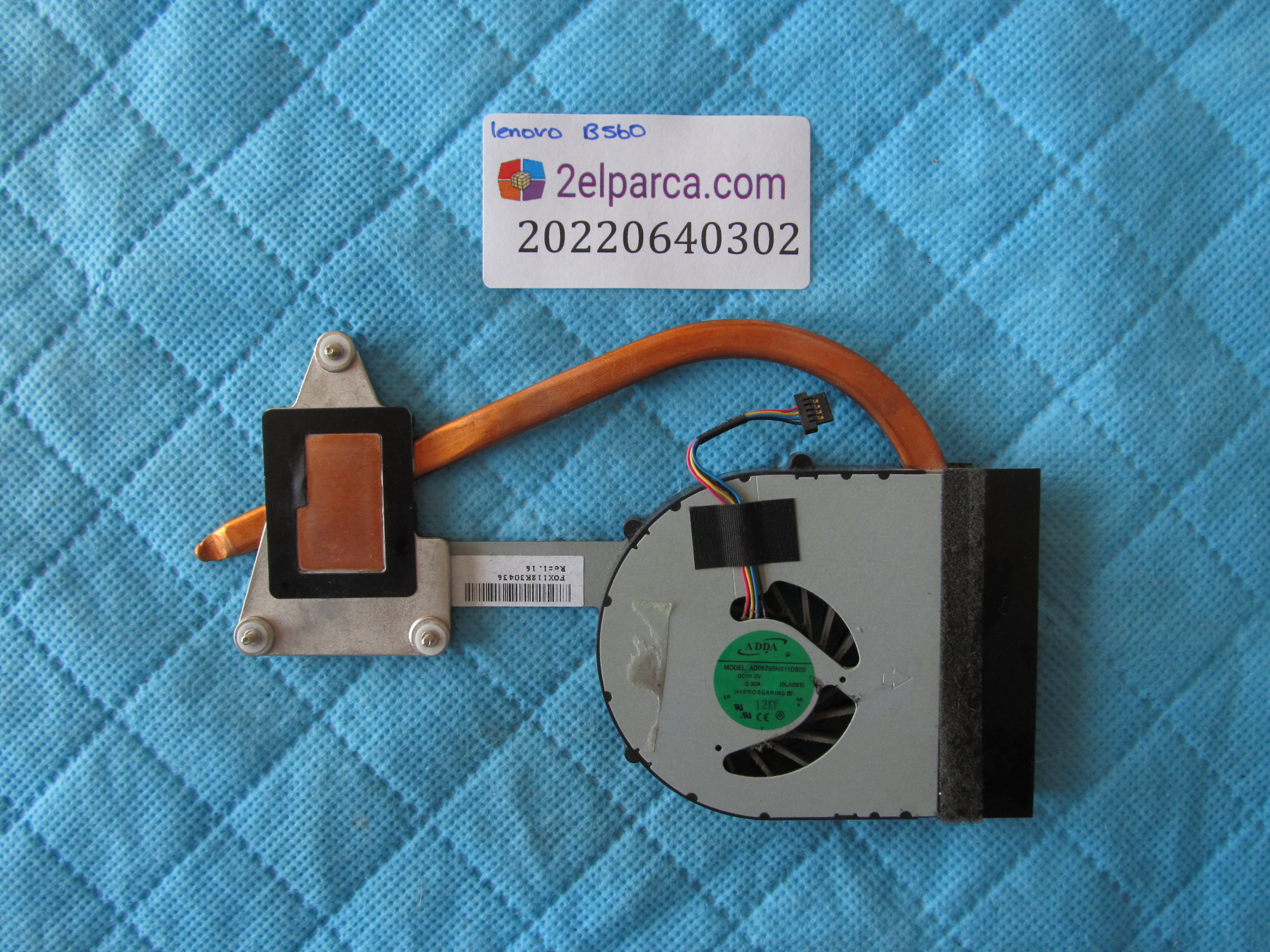 Lenovo b560 fan bakir soğutucu (heatsink) orjinal ürün