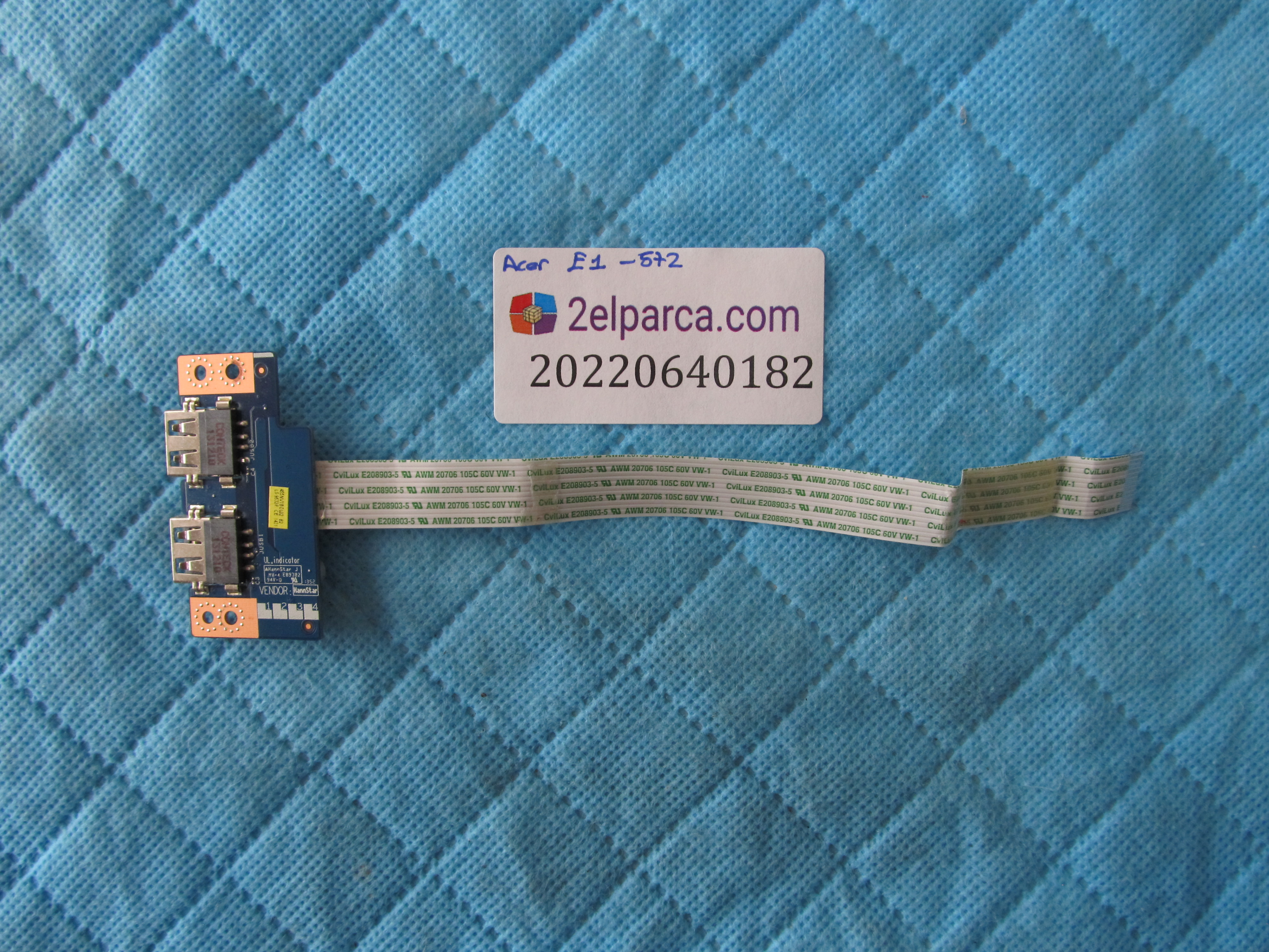 ACER Acer e1-572 usb board flex orjinal ürün küçük görsel 2