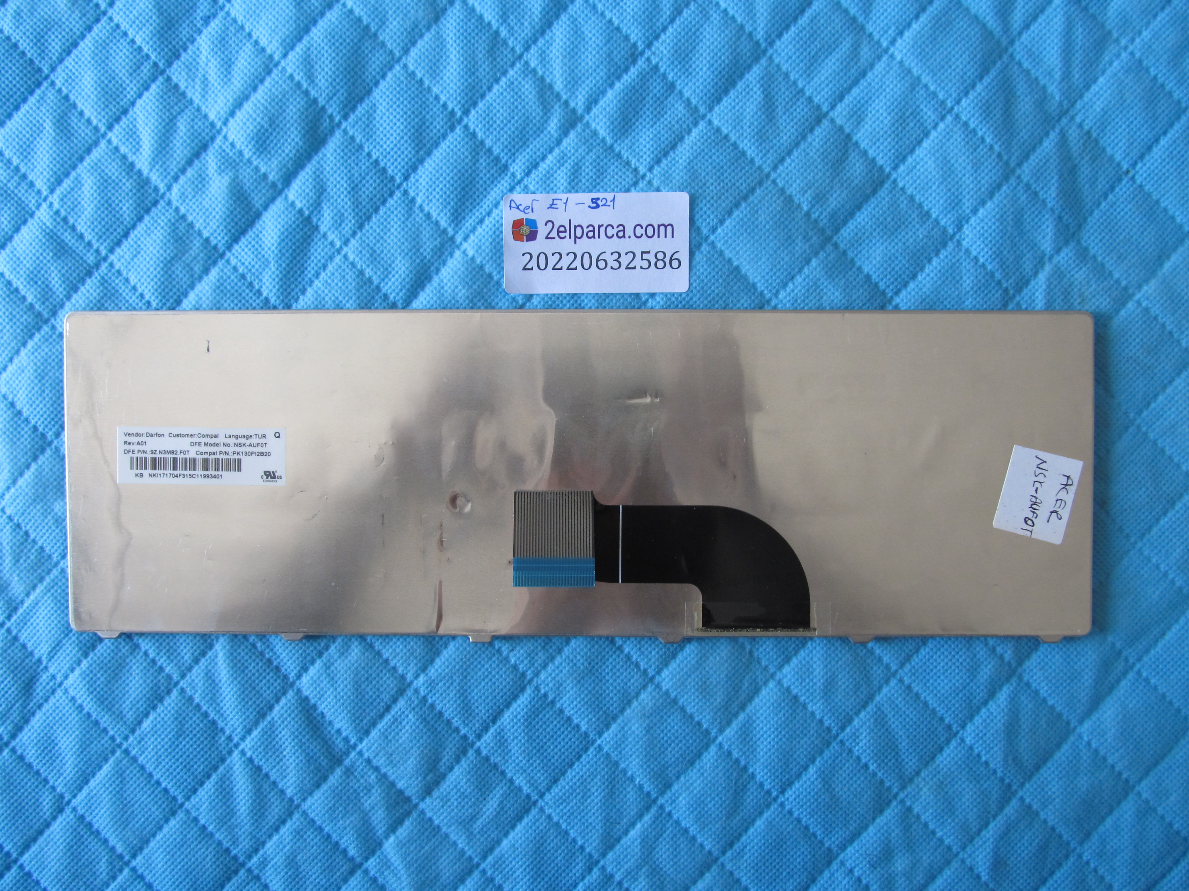 ACER Acer e1-521 klavye orjinal ürün küçük görsel 2