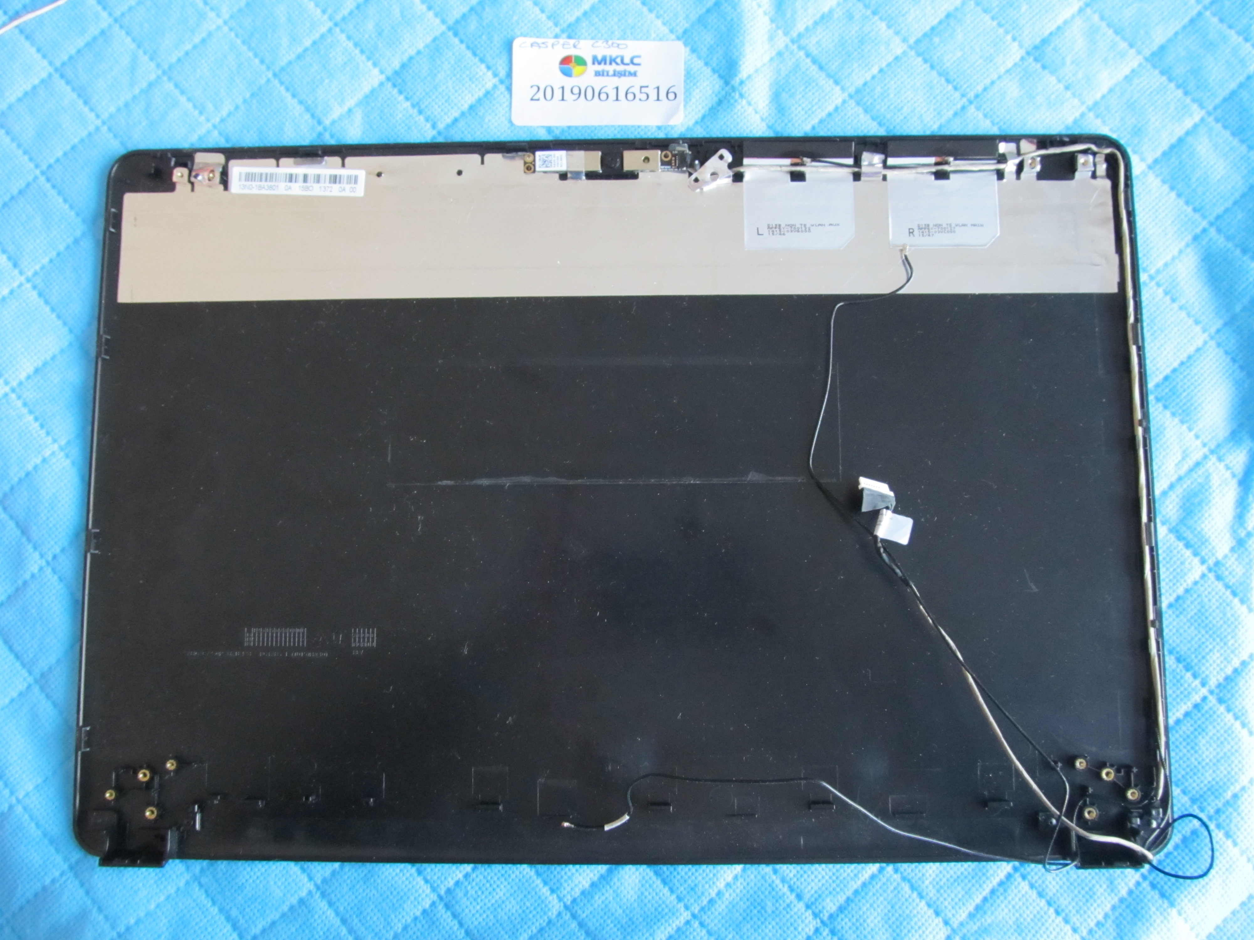 Casper c300 ekran arka kapak lcd back cover orjinal ürün