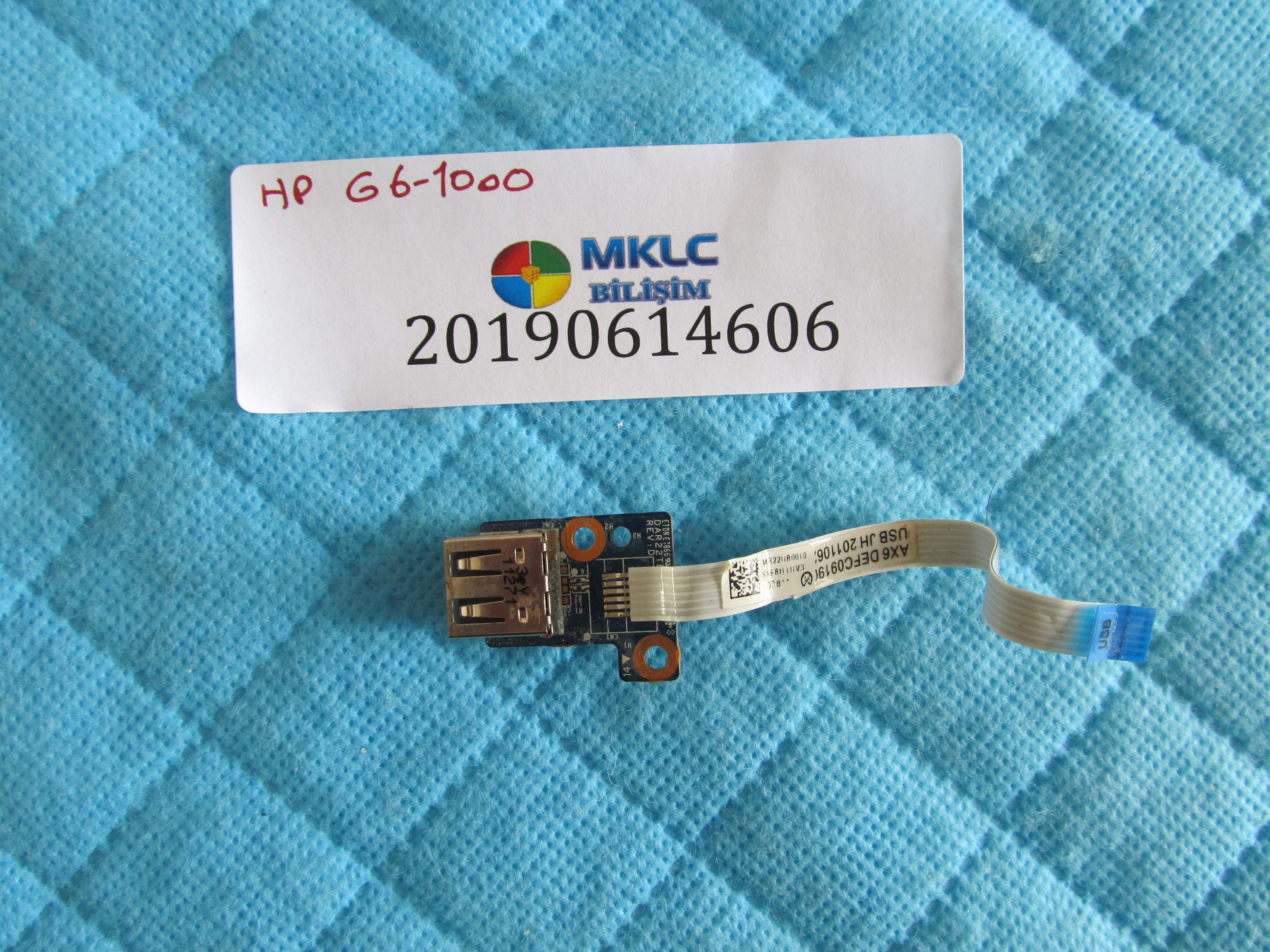 Hp g6-1000 usb port flex orjinal ürün