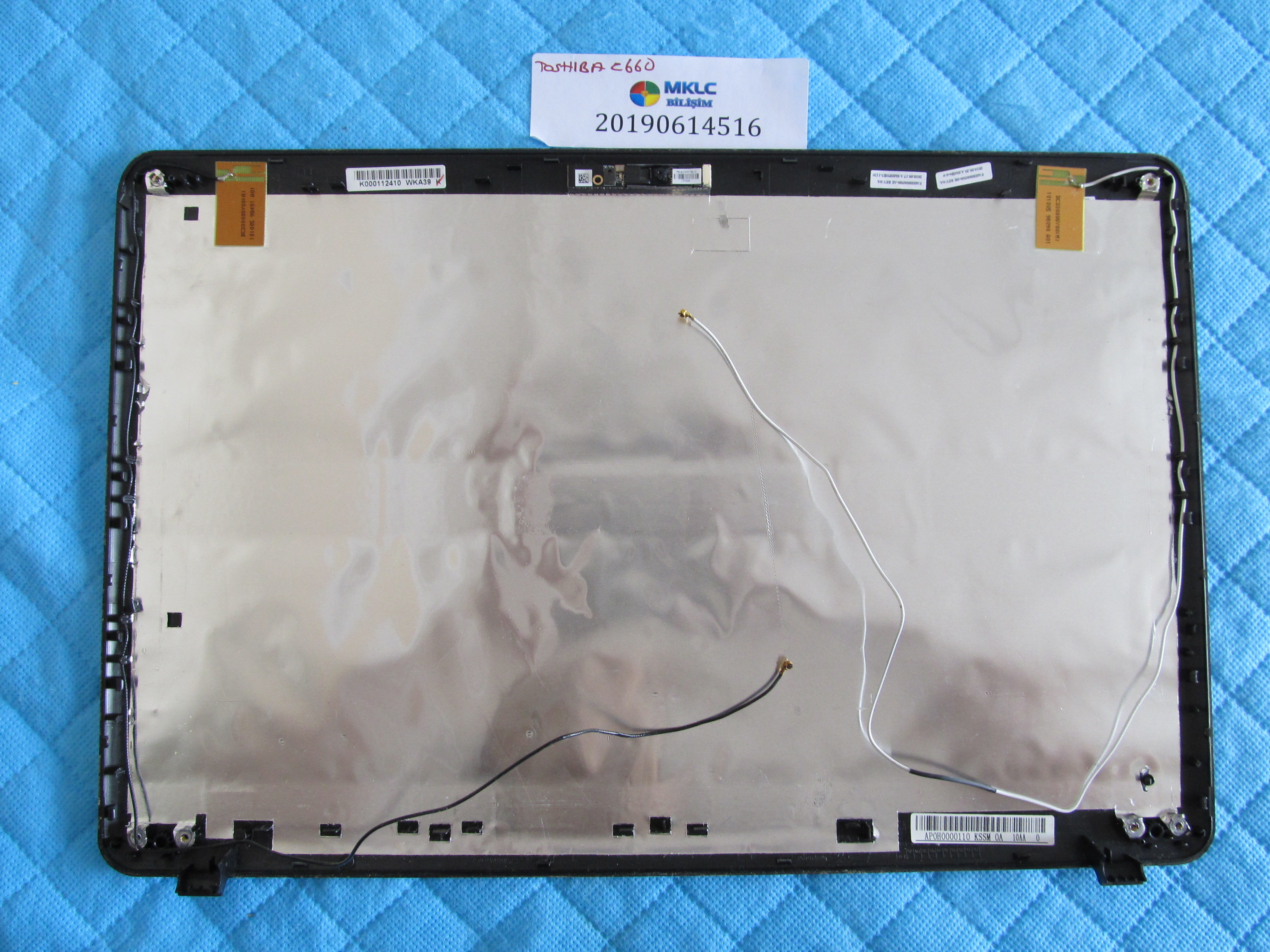 TOSHİBA Toshiba c660 ekran arka kapak lcd back cover küçük görsel 2