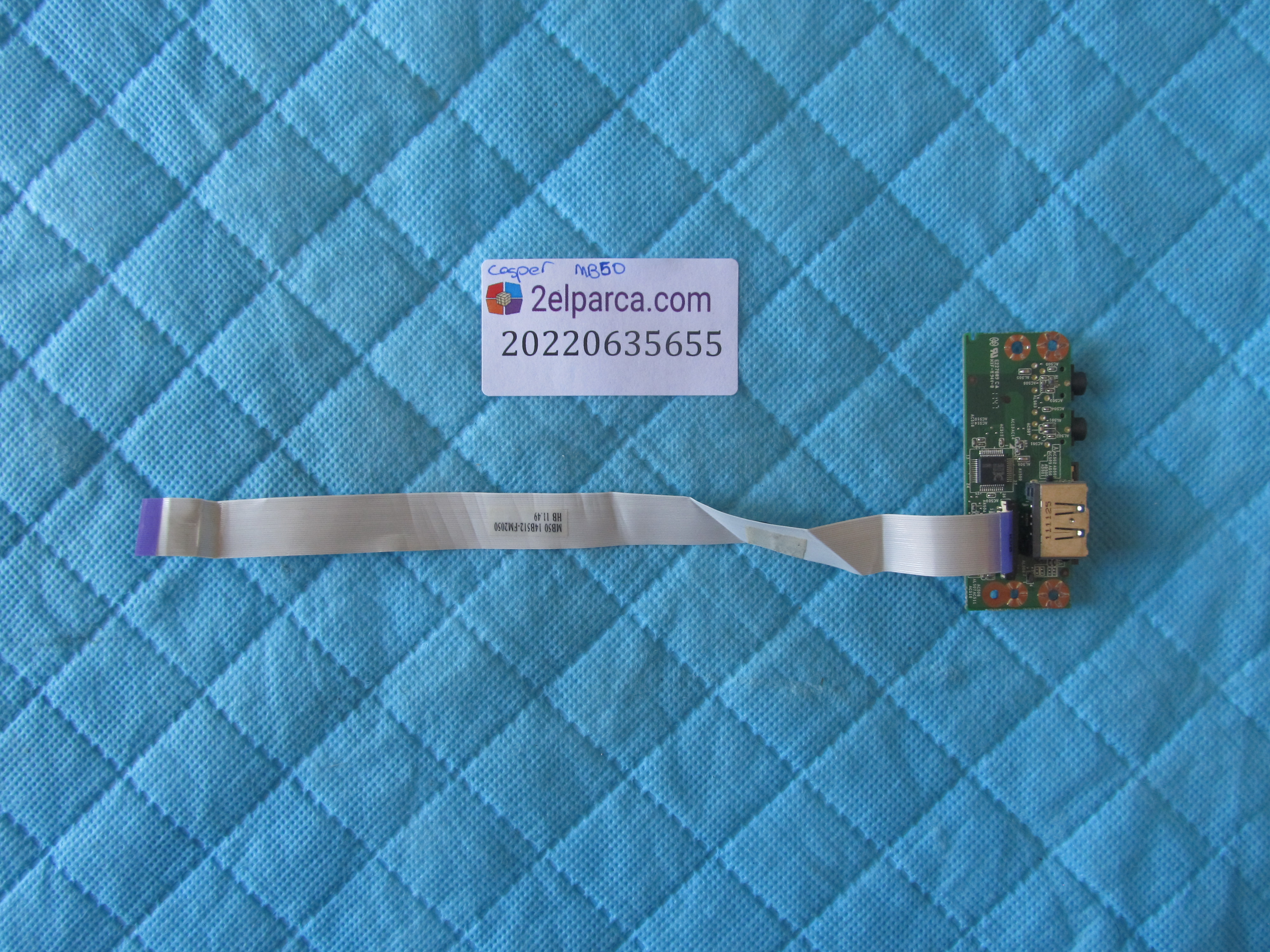 CASPER Casper mb50 usb kart ses kart flex dahil orjinal ürün küçük görsel 2