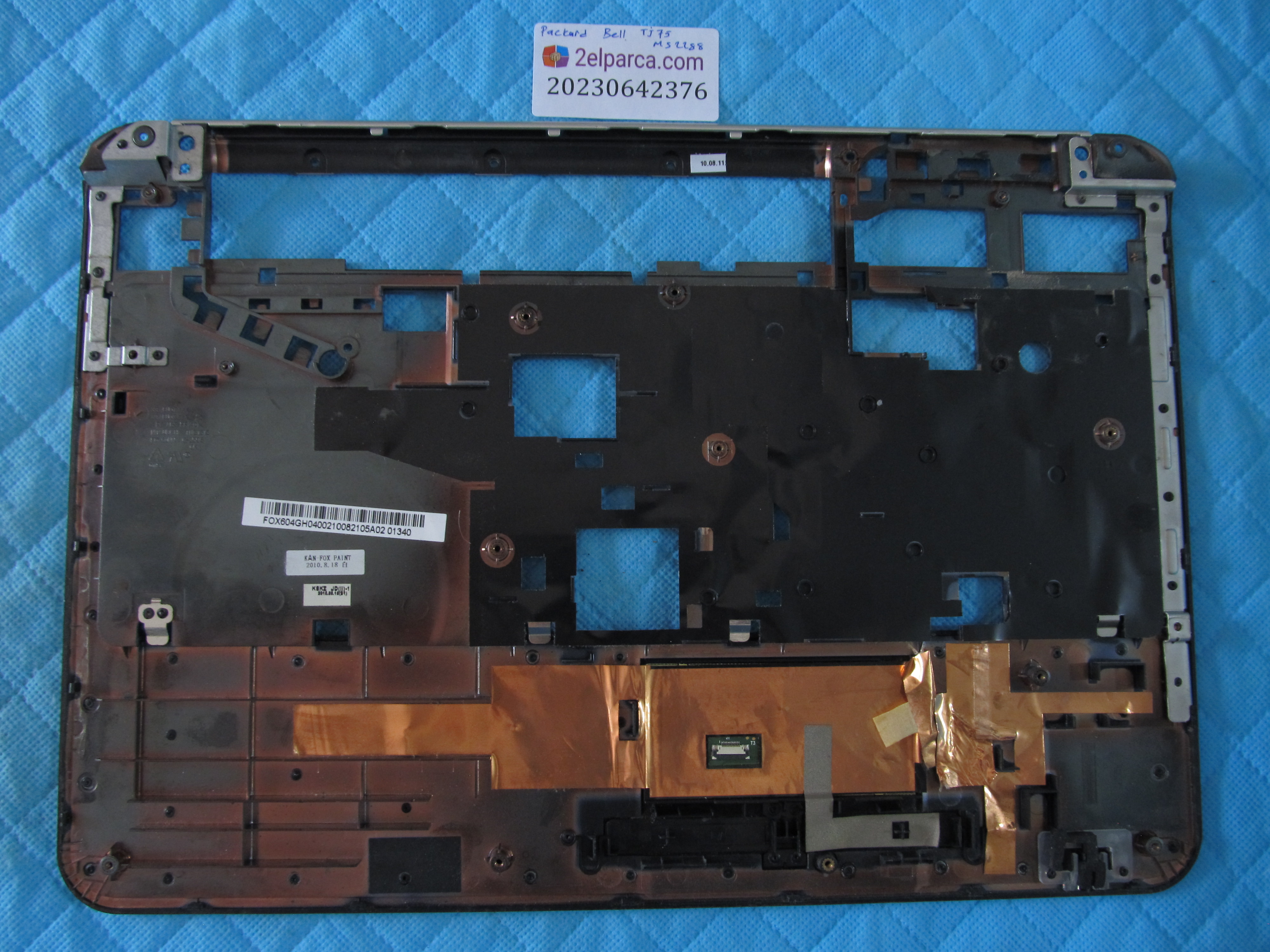 PACKARD BELL Packard bell tj75 üst kasa klavye kasasi orjinal ürün küçük görsel 2