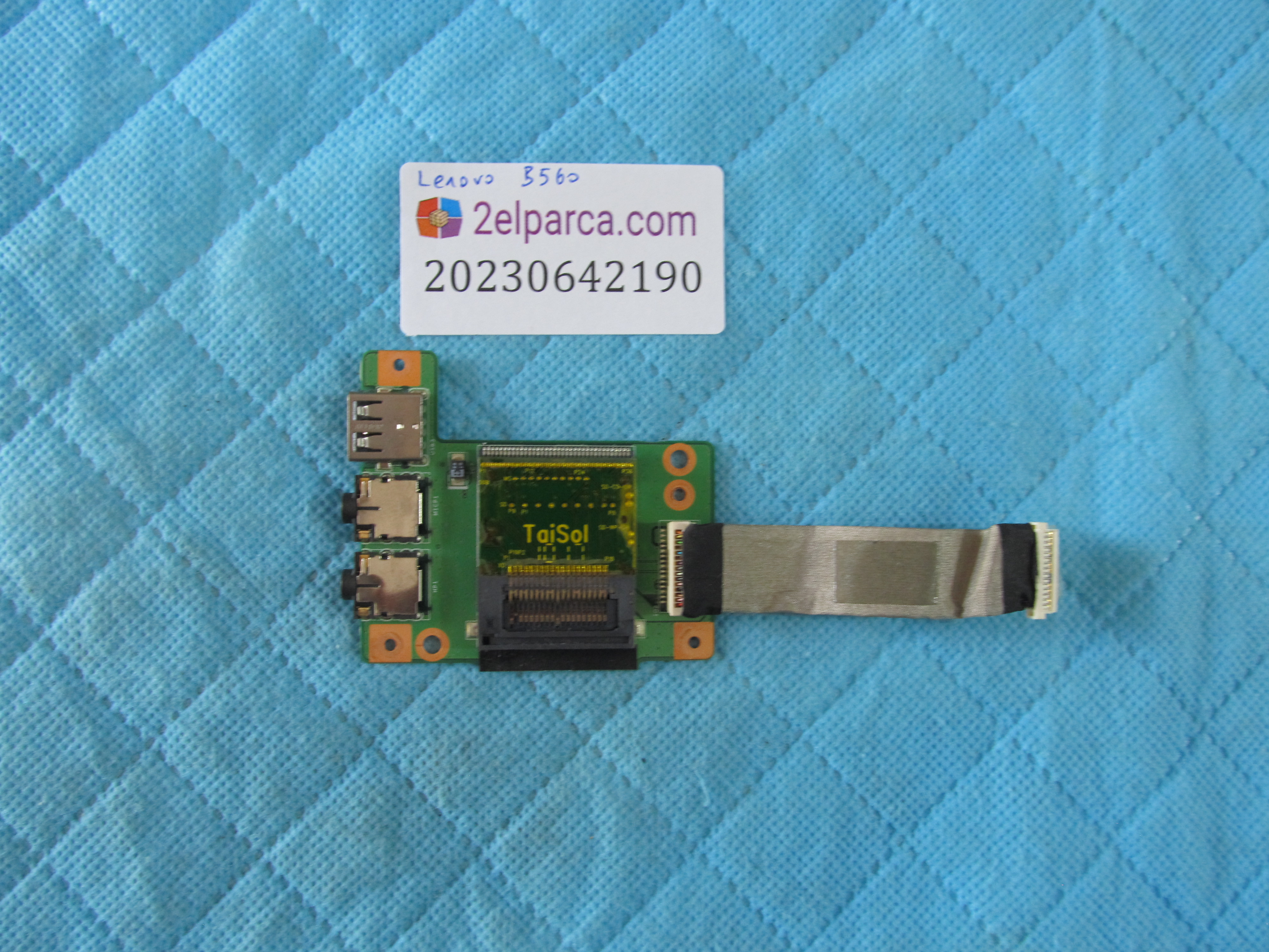 LENOVO Lenovo b560 usb port flex ve ses karti orijinal ürün küçük görsel 2