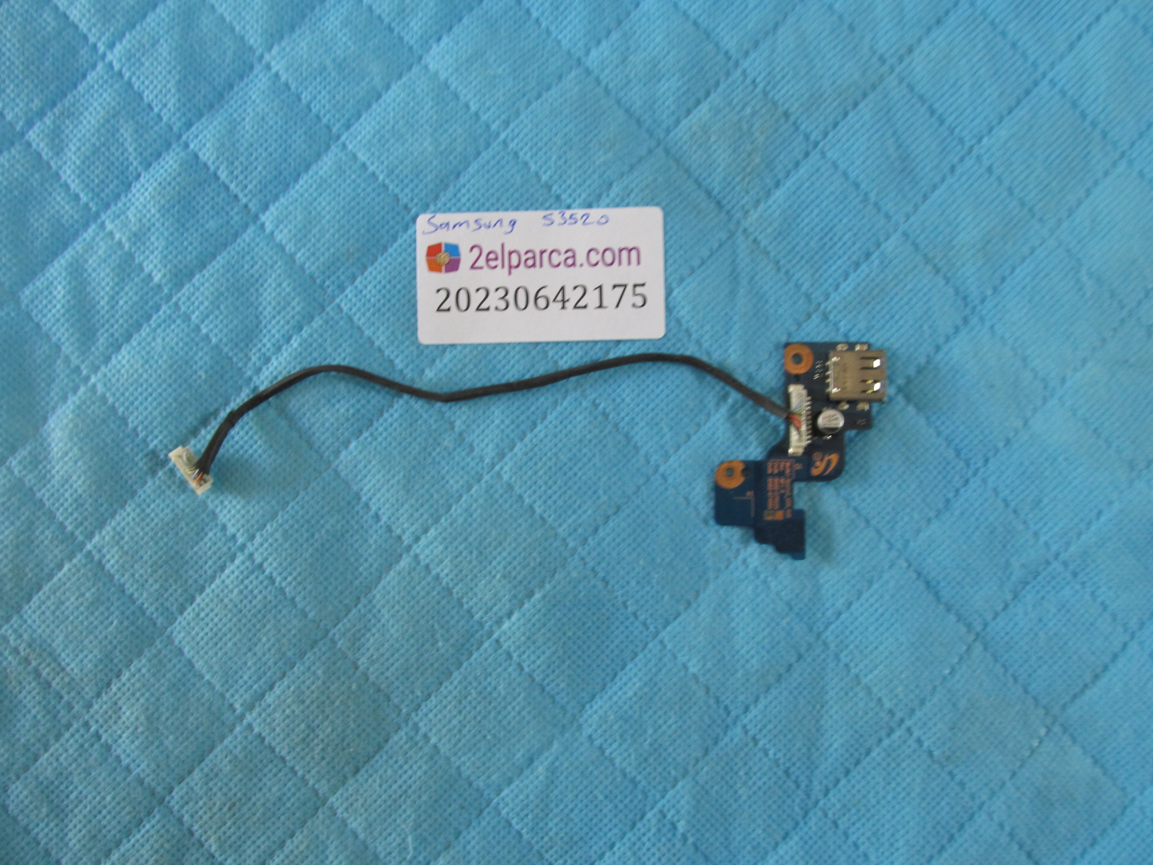 SAMSUNG Samsung s3520 usb port flex ve tetik karti küçük görsel 2