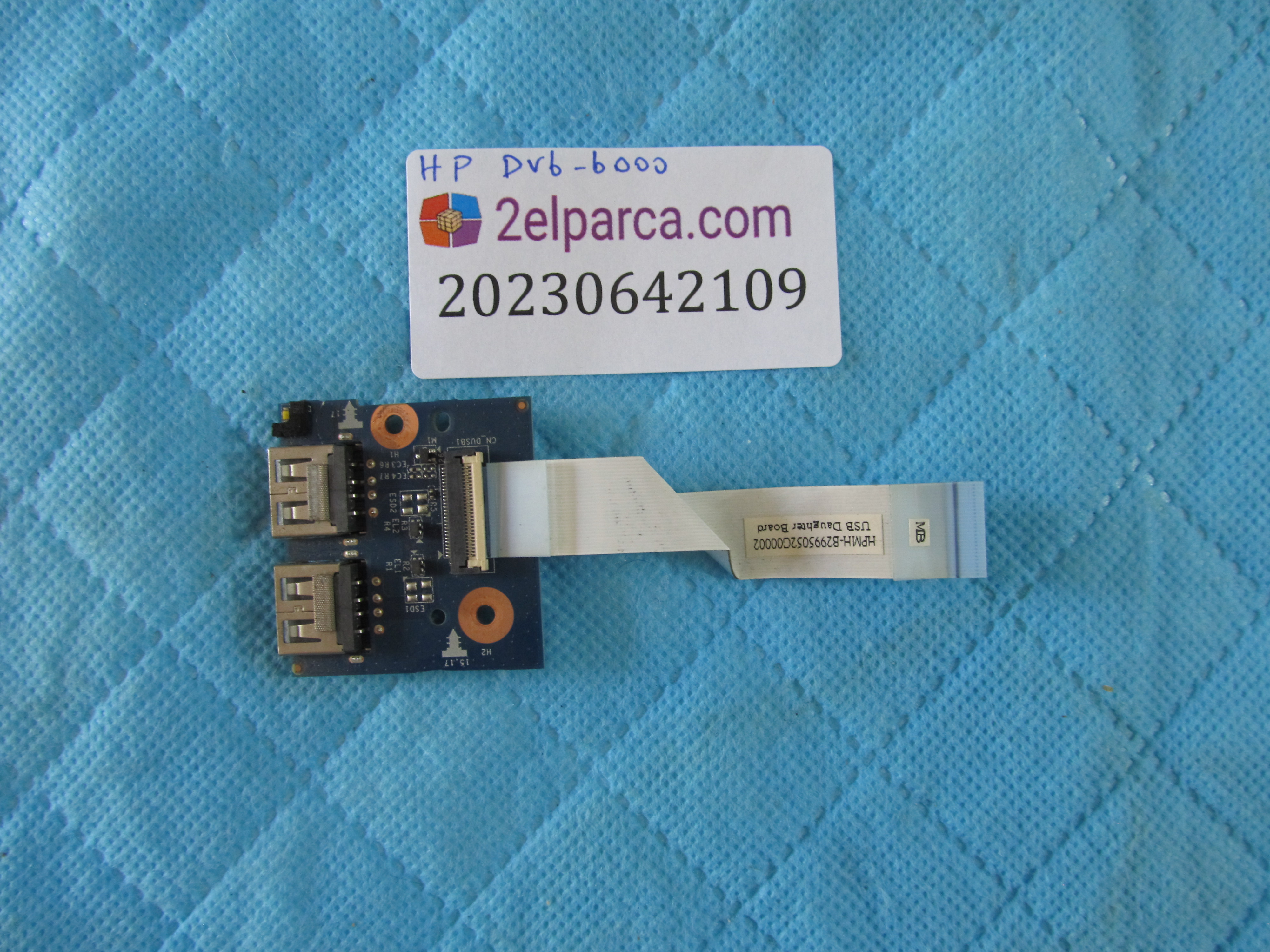 HP Hp dv6-6000 usb port flex orjinal ürün küçük görsel 2