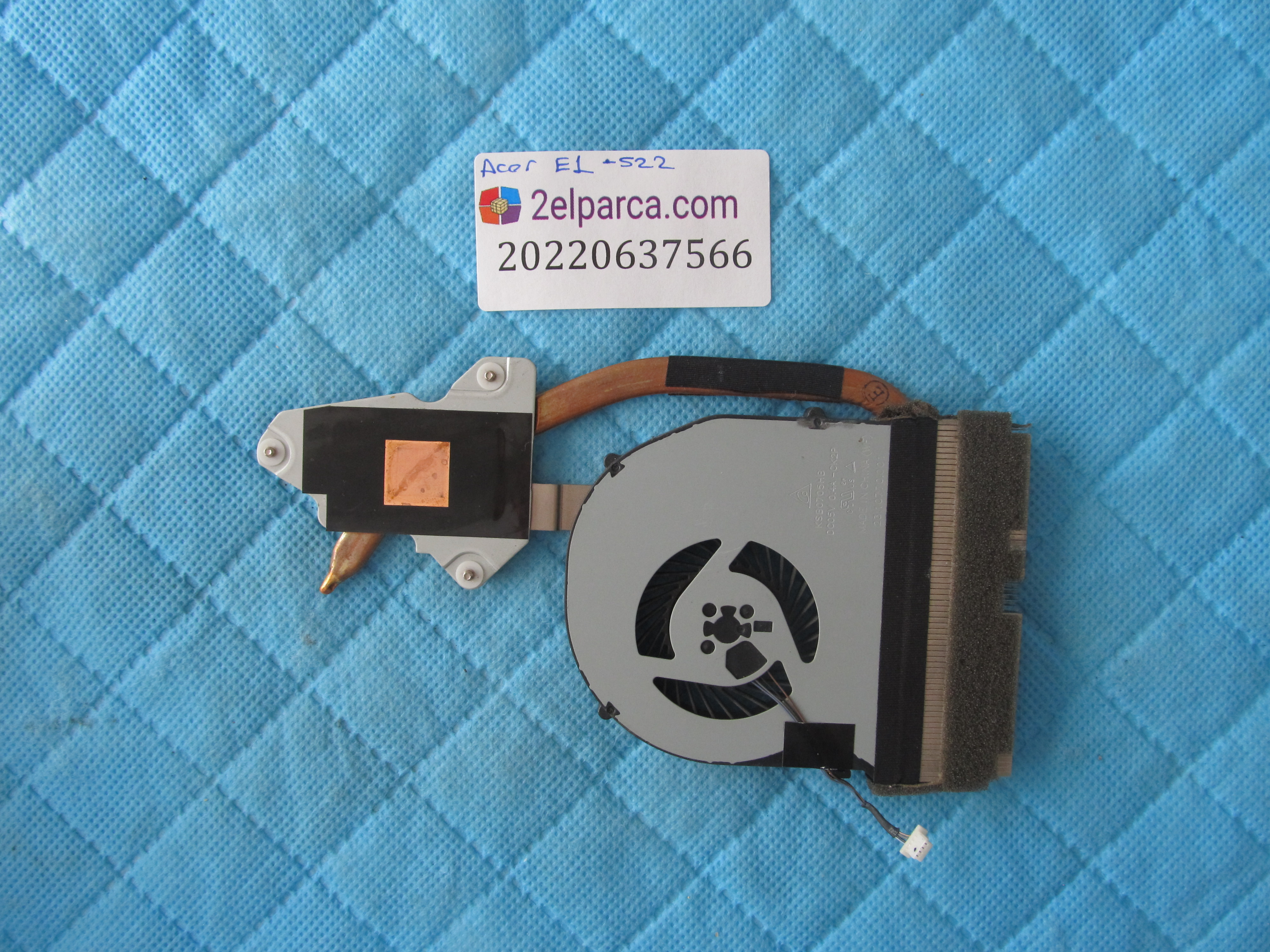 ACER Acer e1-522 fan bakir soğutucu (heatsink) orjinal ürün küçük görsel 2