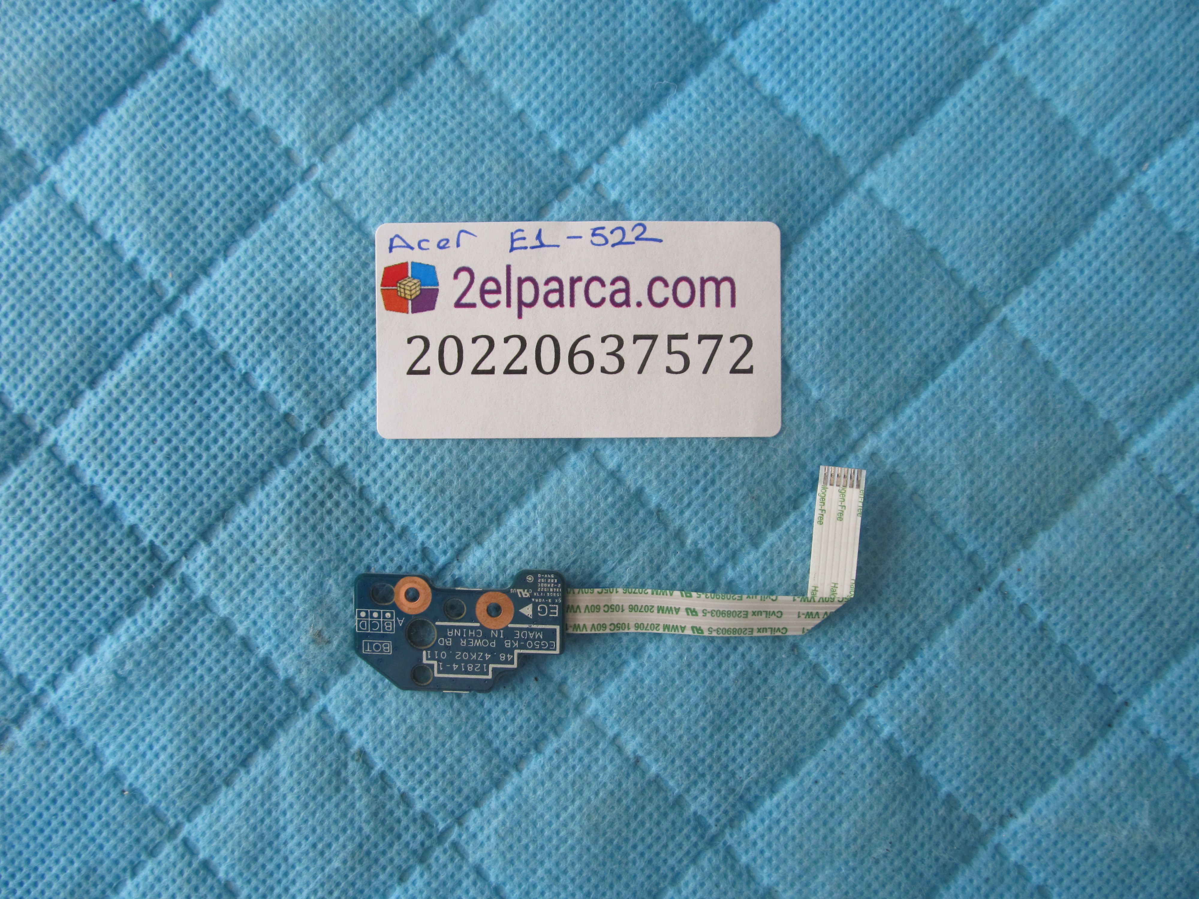 ACER Acer e1-522 tetik karti flex orjinal ürün küçük görsel 2