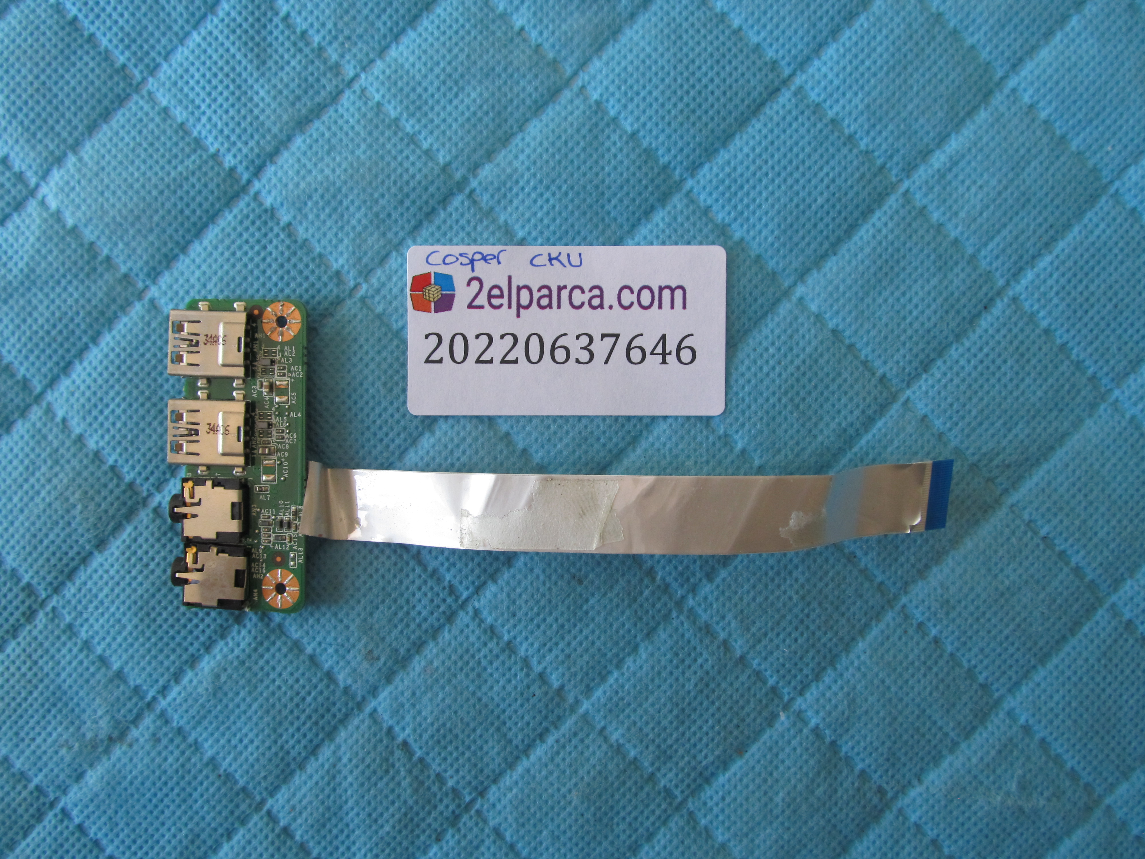 CASPER Casper cku usb ve ses board flex orjinal ürün küçük görsel 2