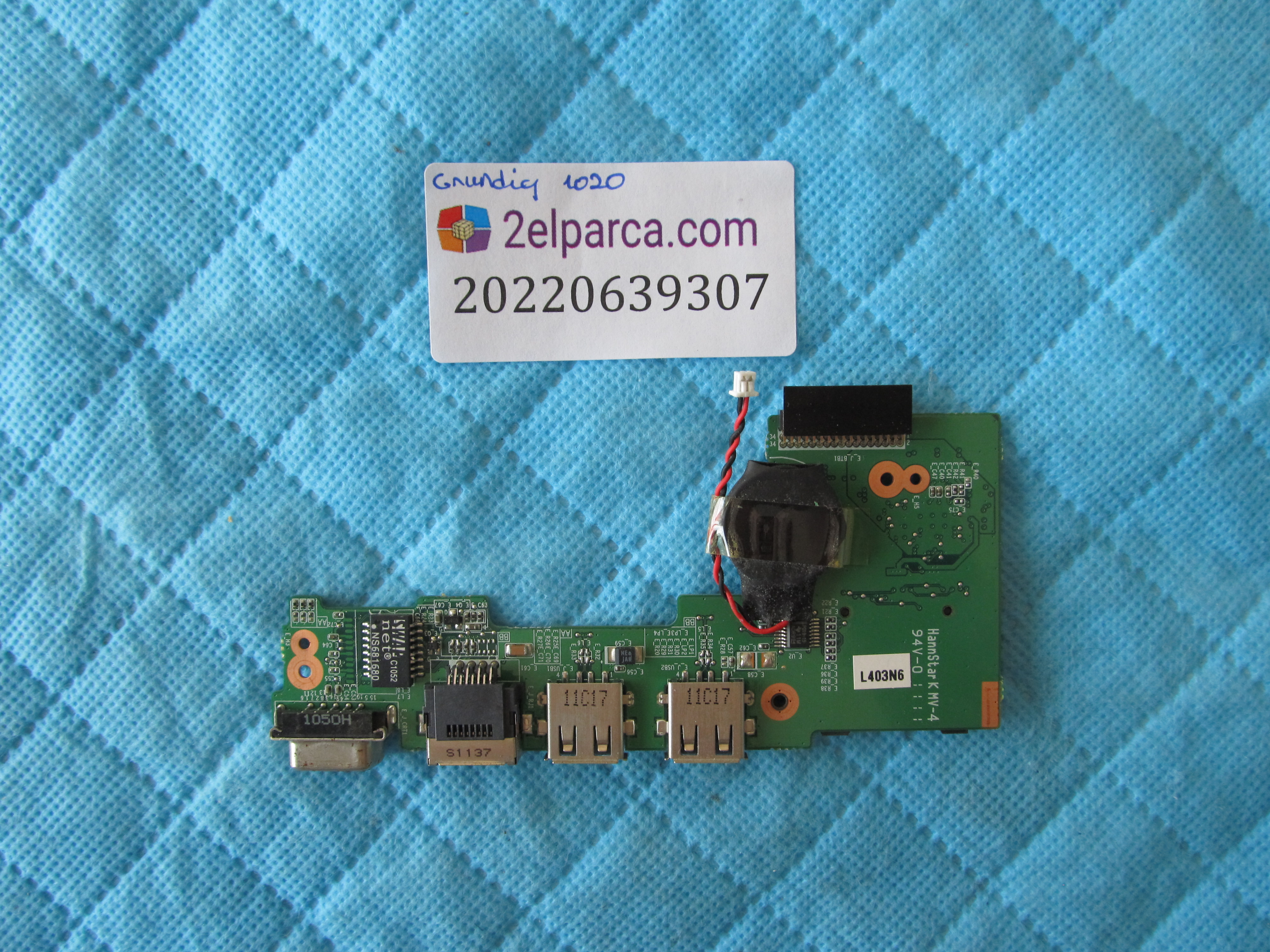 GRUNDİG Grundig 1020 usb board kart orjinal ürün küçük görsel 2