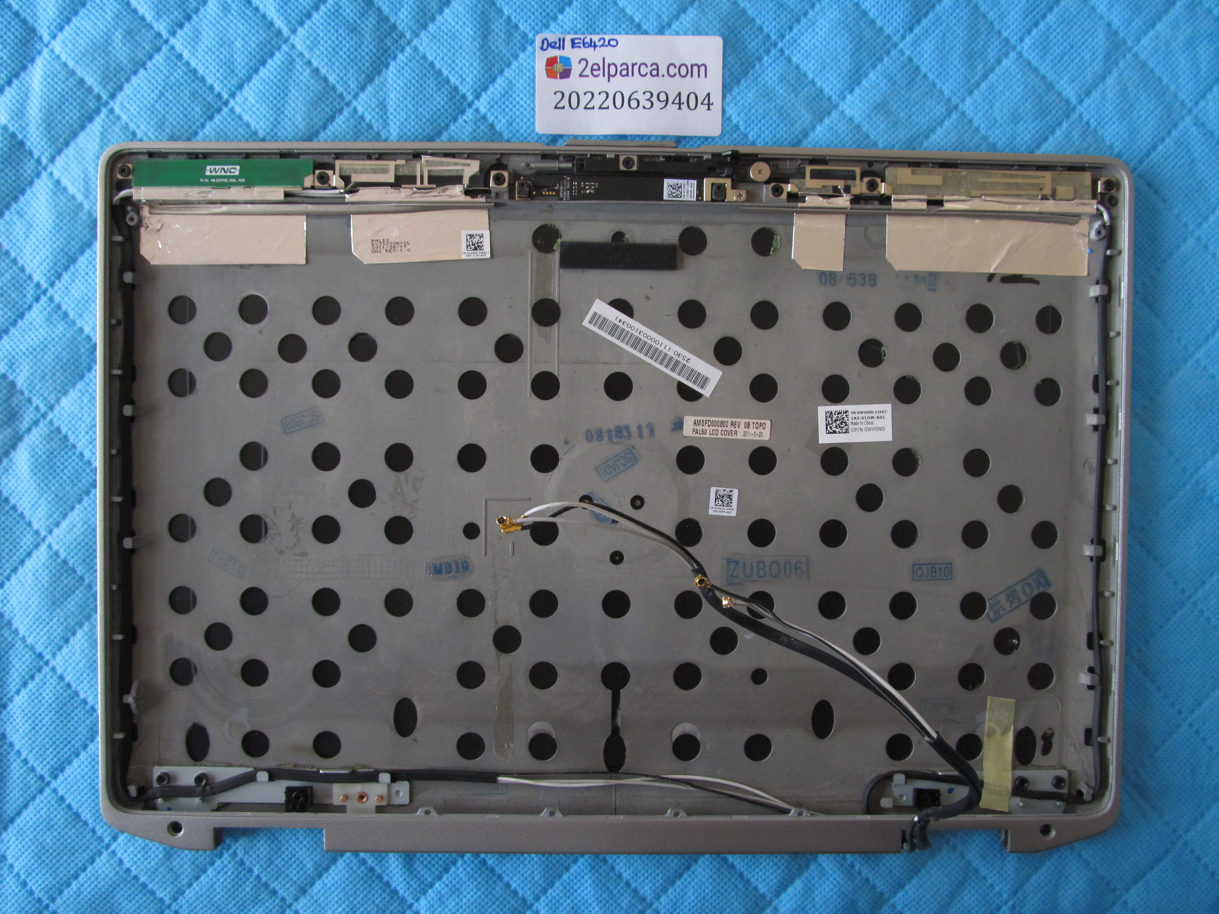 DELL Dell e6420 arka kapak lcd back cover orjinal ürün küçük görsel 2
