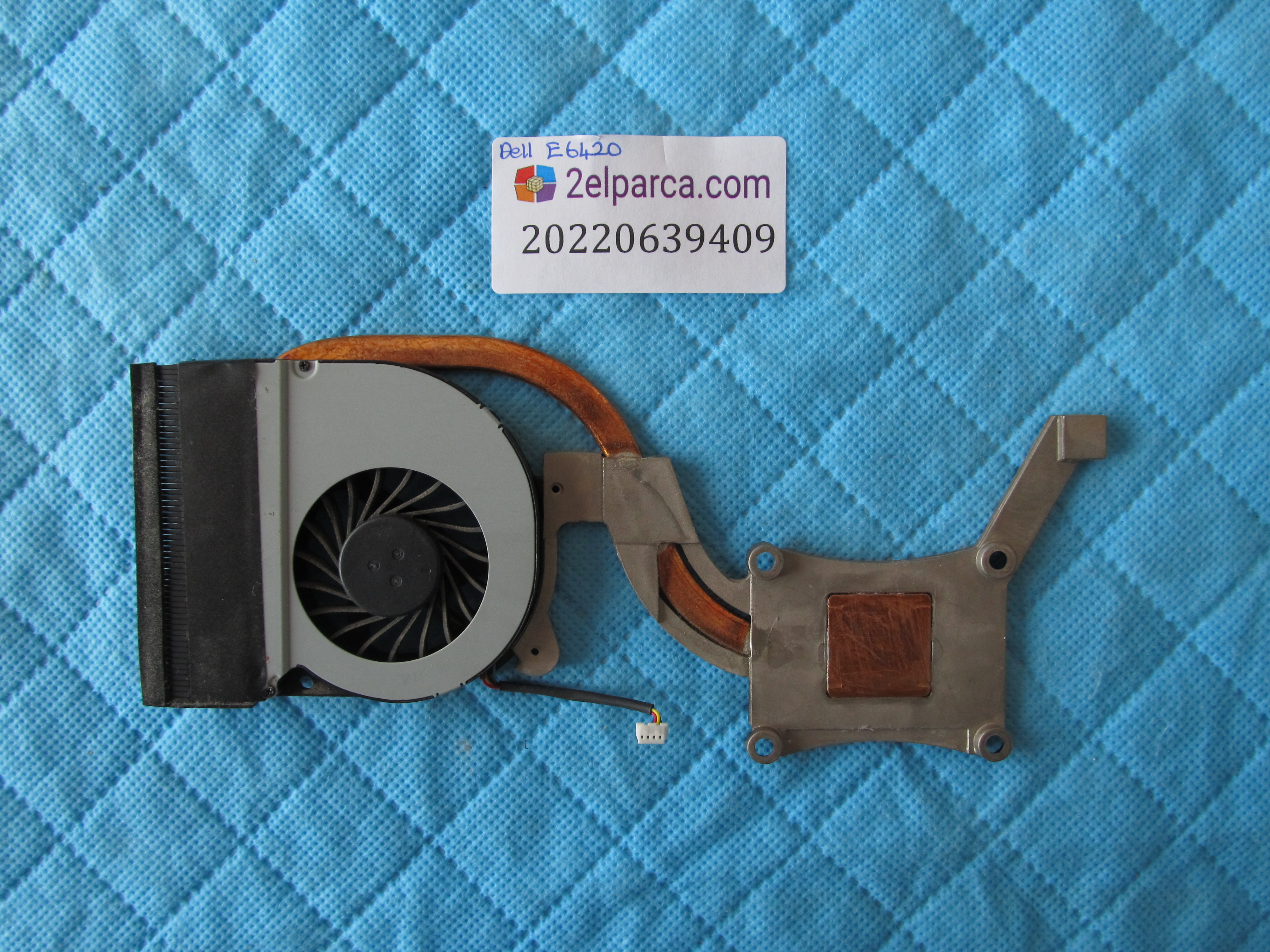 DELL Dell e6420 fan bakir soğutucu (heatsink) orjinal ürün küçük görsel 2